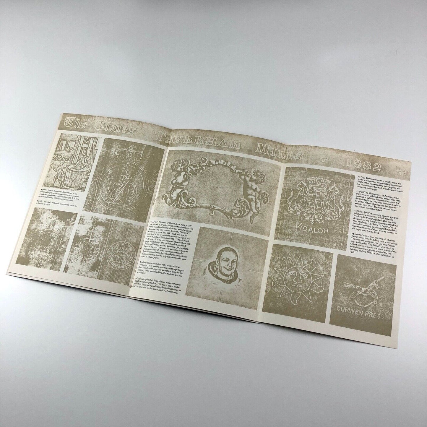 Watermarks. A Brief History & Survey of the Techniques by Colin Cohen, 1970