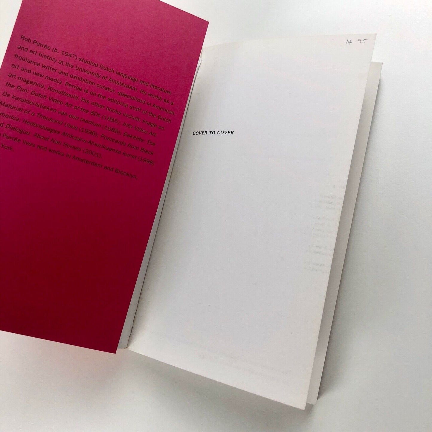 Cover to Cover: The Artist's Book in Perspective | Rob Perrée | NAi Publishers, 2002