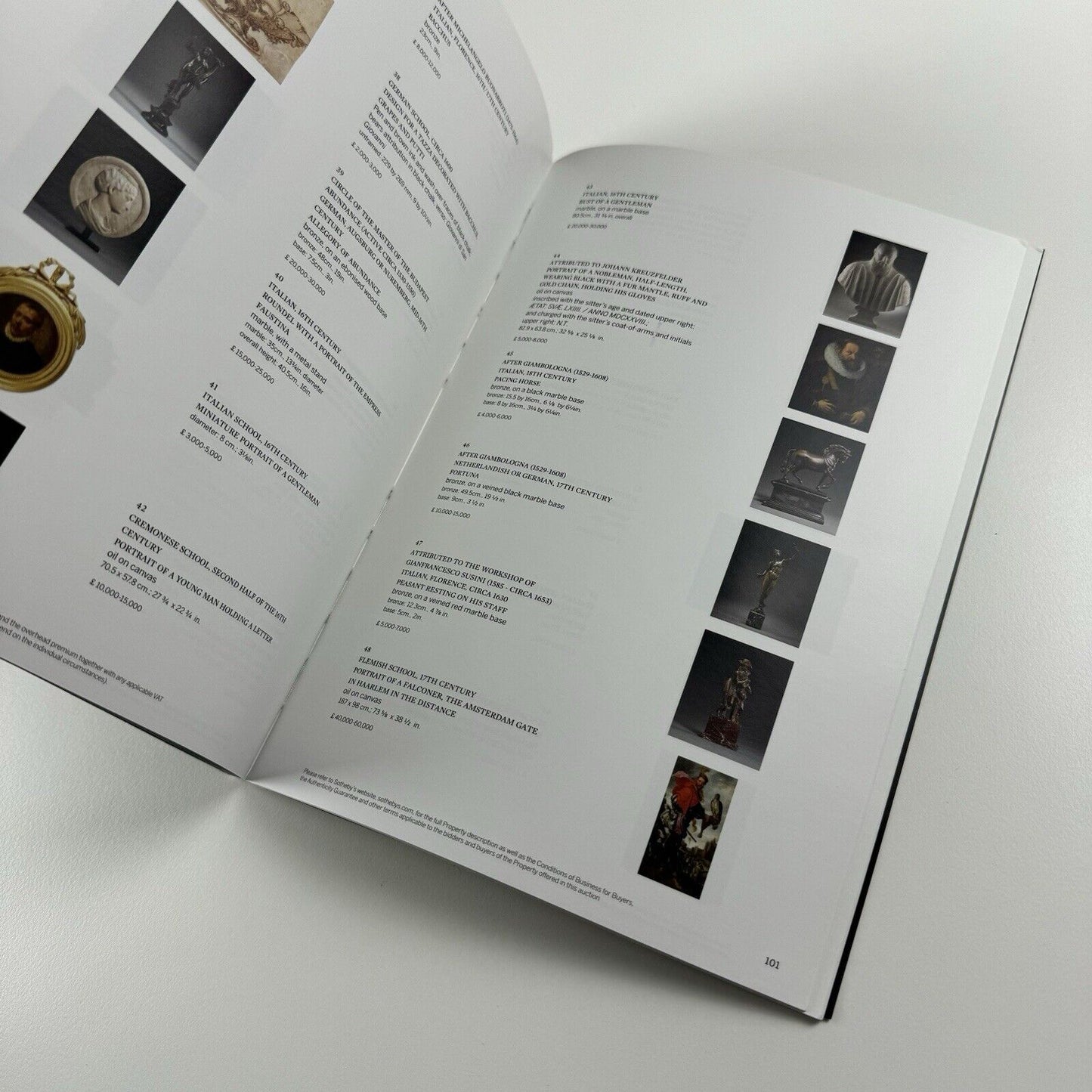Tomasso. The More a Thing is Perfect | Sotheby’s sale London 21-29 April 2021