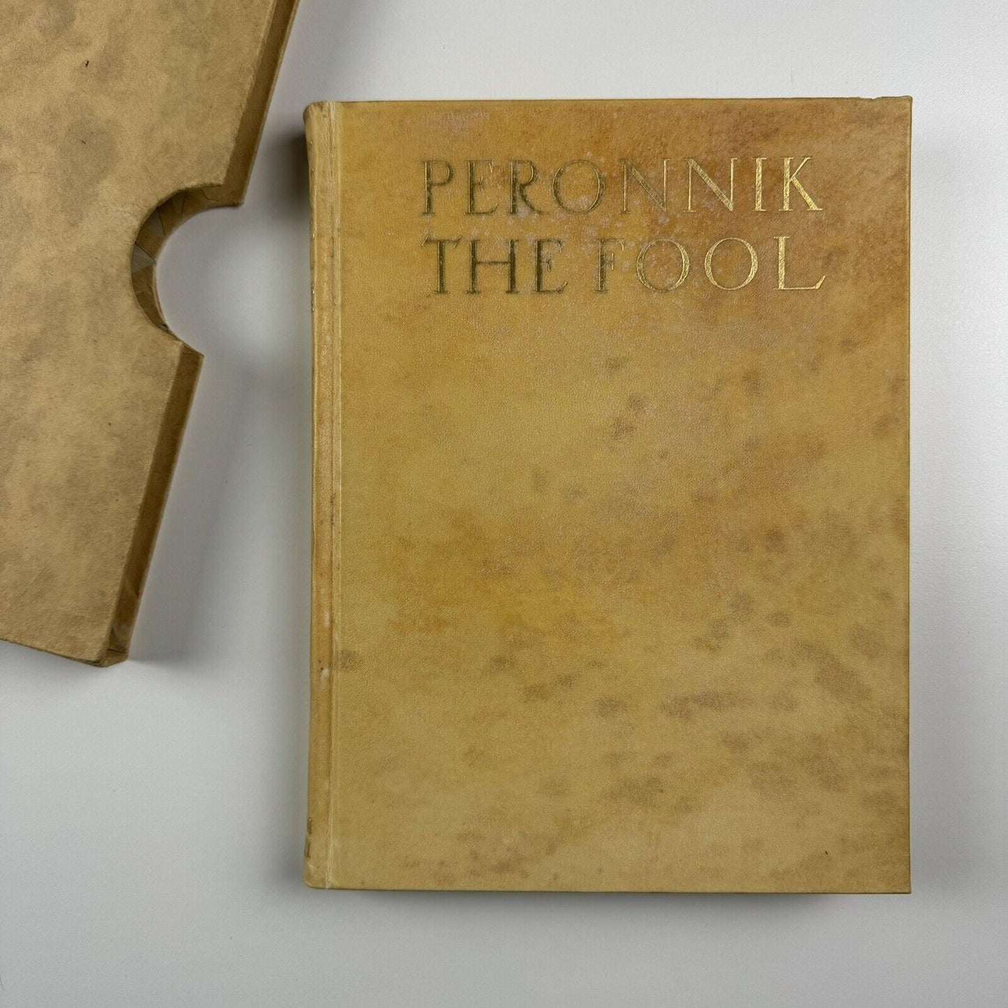 Peronnik the Fool by George Moore | Engravings by Stephen Gooden | George G. Harrap, 1933 | Signed limited edition
