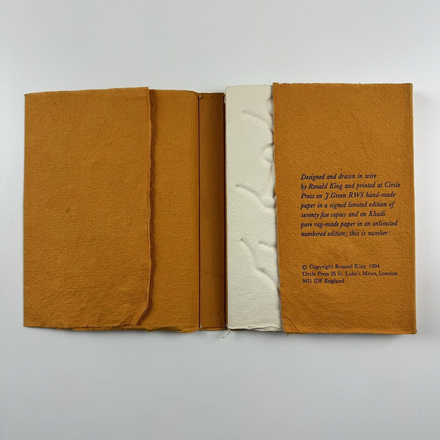 Circus Turn by Ronald Ron King | Circle Press 1994, unlimited edition