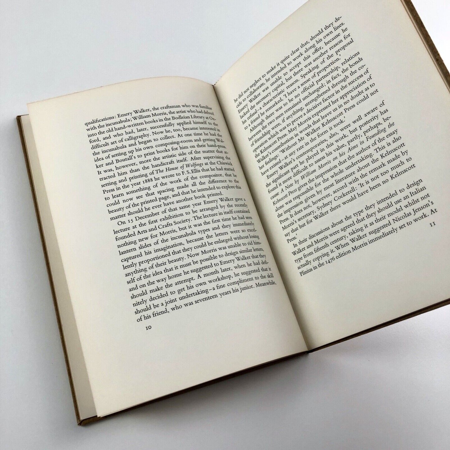 Sir Emery Walker and the revival of printing by C. Volmer Nordlunde 1959 | Double Crown Club connection