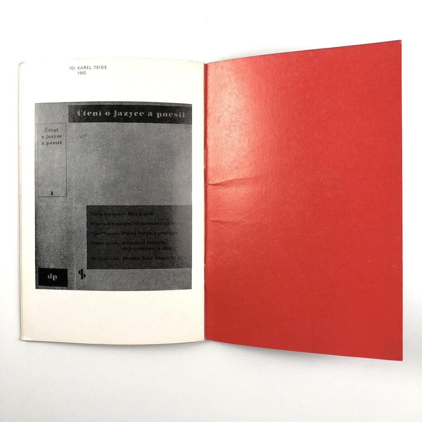 Nowa typografia 1920-1940 Cseska Ksiazka Okresu Konstruktyvizmu | edited by Jan Rous | Muzeum Narodowe we Wrocławiu, 1980