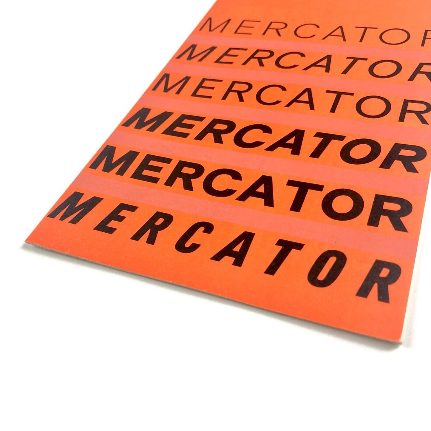 Mercator | Lettergieterij Amsterdam – type specimen leaflet