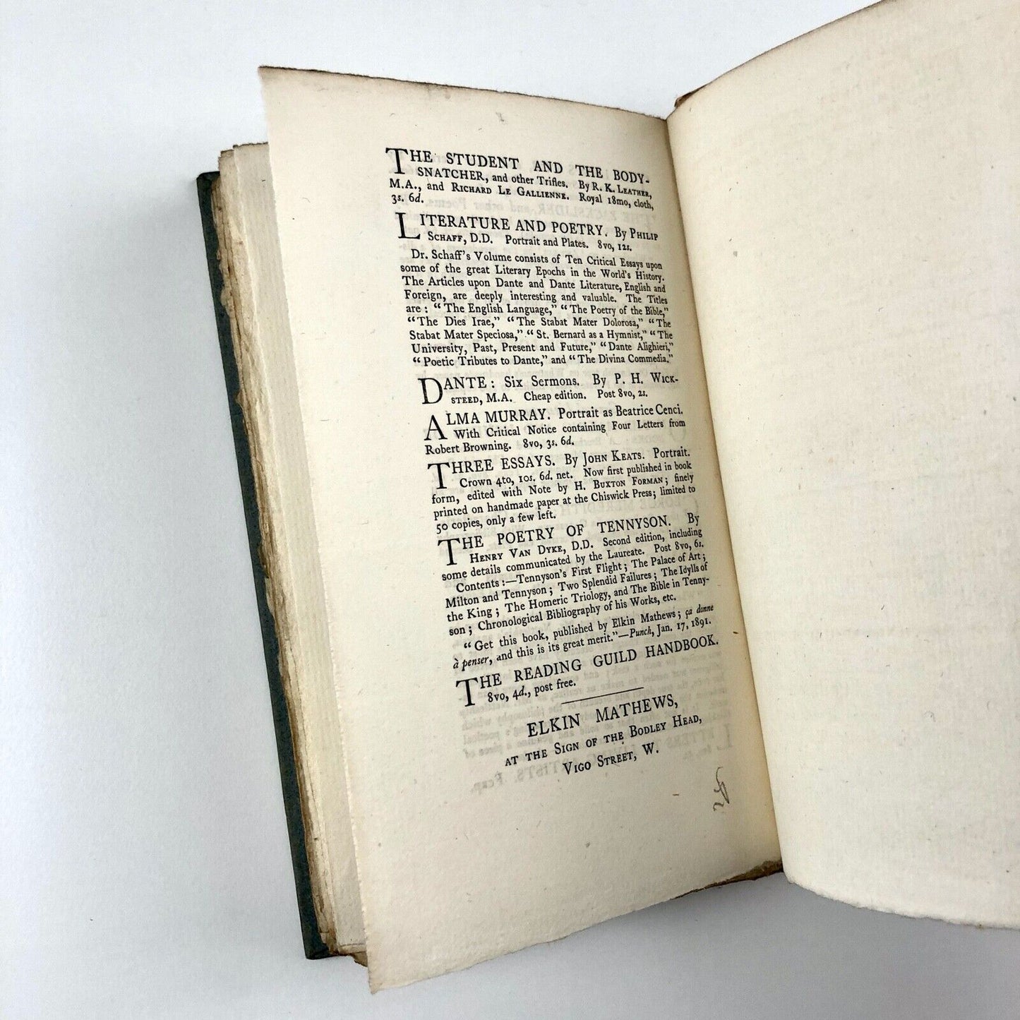 On the Making and Issuing of Books by Charles Thomas Jacobi | Bodley Head, 1891