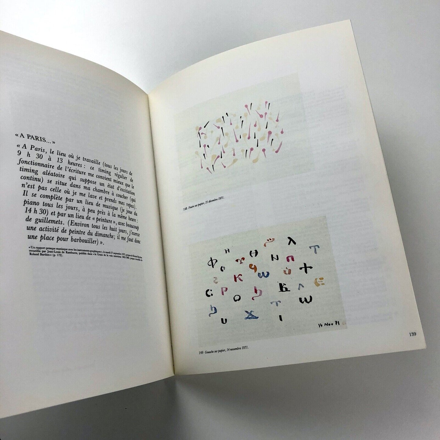 Roland Barthes – Le Text et L'Image | Pavillon des Arts, 1986