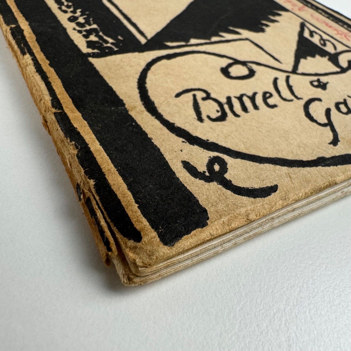 Some Contemporary English Artists | Birrell & Garnett Bookshop, 1921 | Duncan Grant cover | ex-libris Cyril Spencer Reddihough