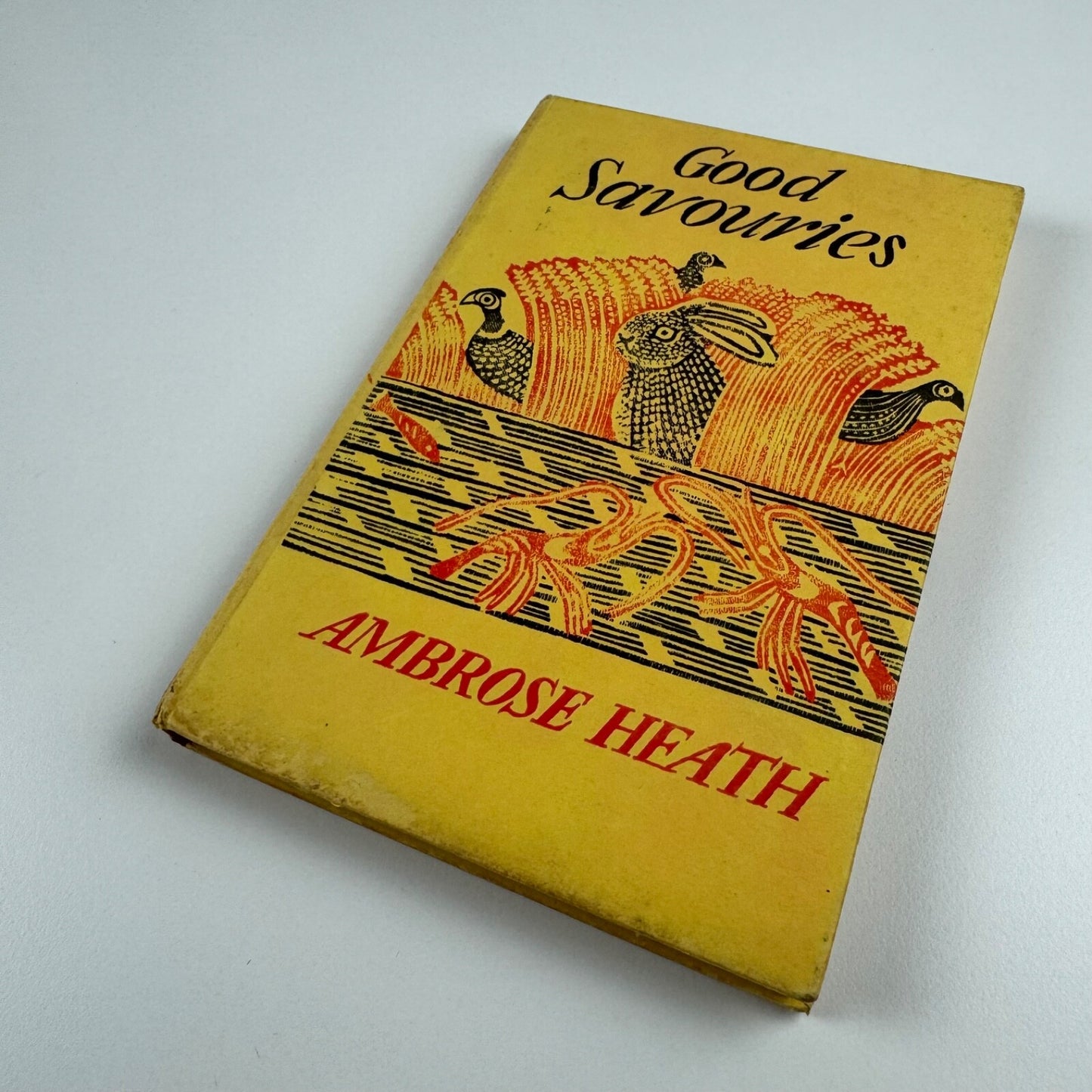 Ambrose Heath Good Savouries | Faber & Faber, 1937 reprint. Edward Bawden illustrations