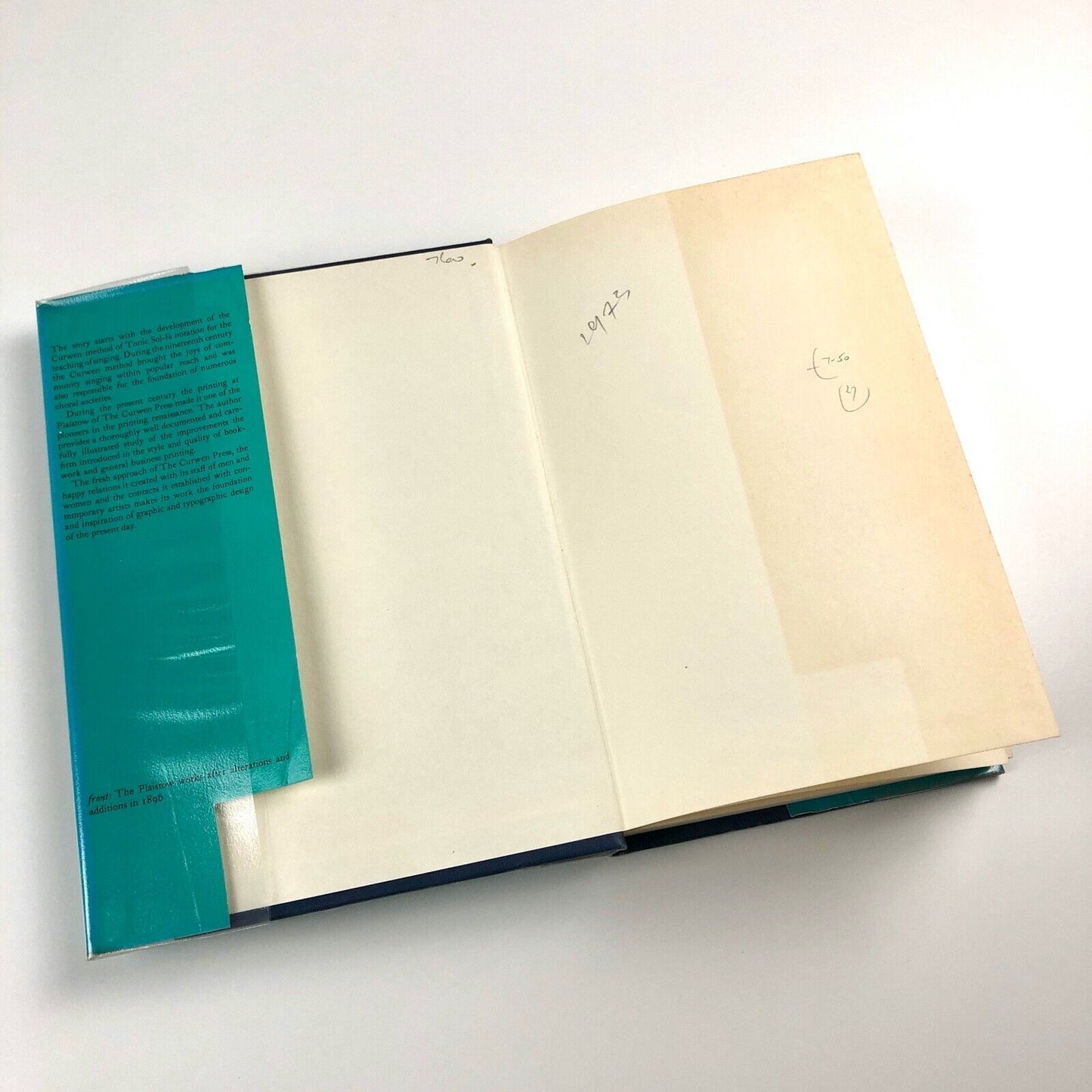 Songs and Words. A History of the Curwen Press by Herbert Simon | George Allen & Unwin, 1973