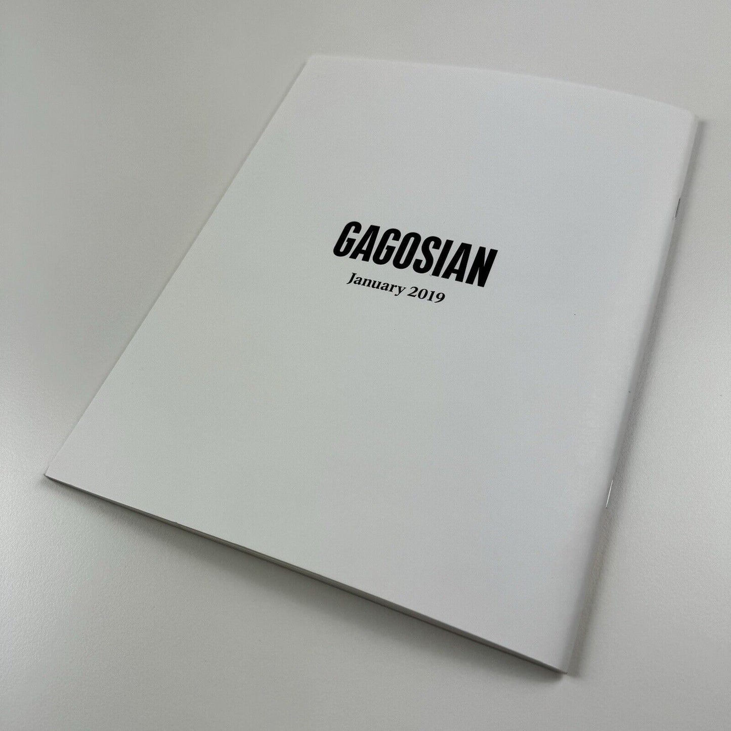 Gagosian January 2019 | Art magazine