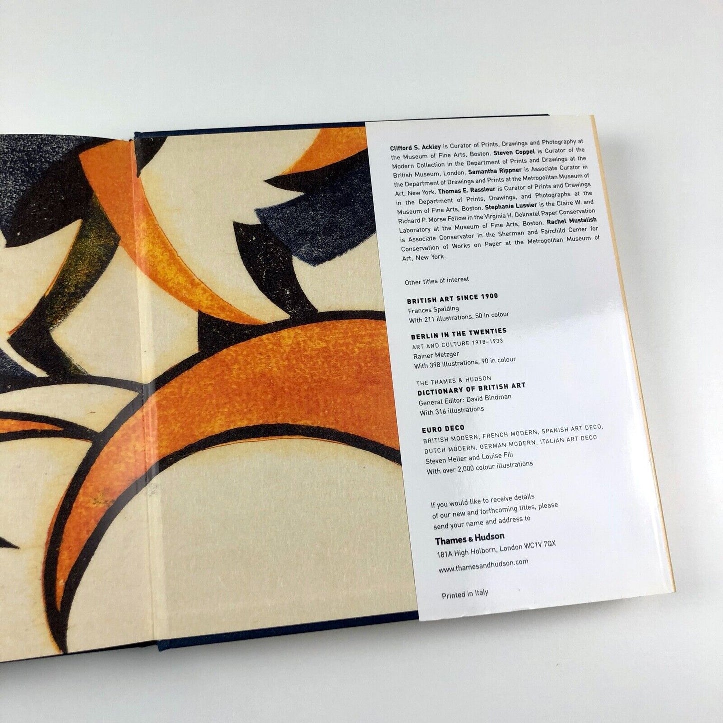 British Prints from the Machine Age 1914-1939 | Hardback edition | 2008