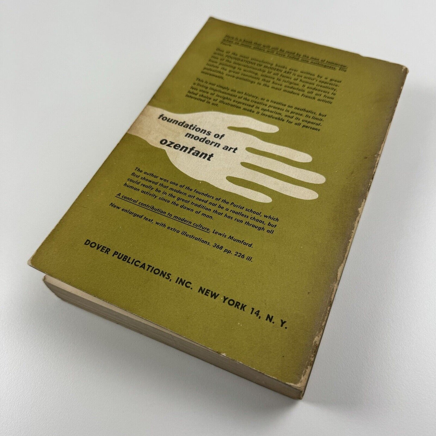 Foundations of Modern Art by Ozenfant | Dover Publications, New York, 1952