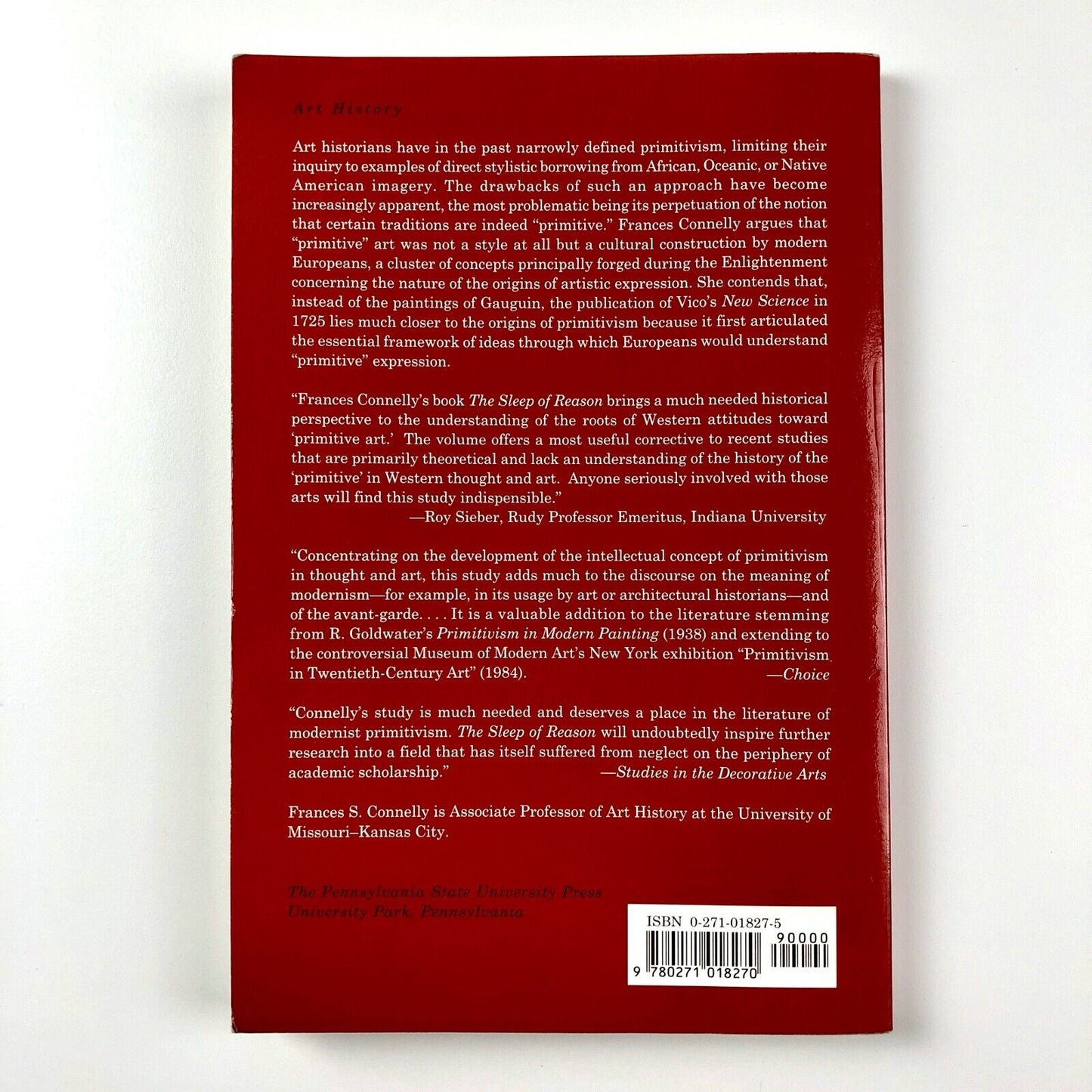 The Sleep of Reason | Frances S. Connelly | Pennsylvania University Press, 1999