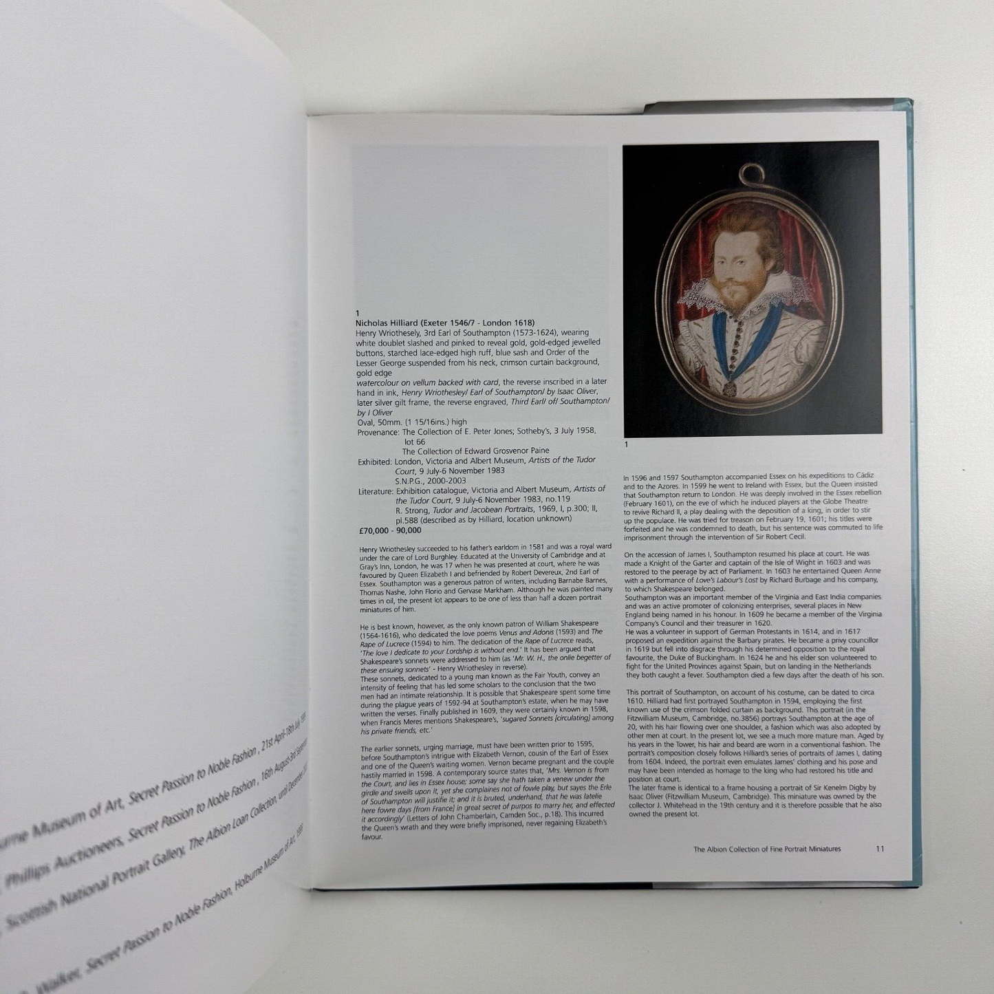 The Albion Collection of Portrait Miniatures | Sale catalogue Bonham’s New Bond Street, London, April 2004