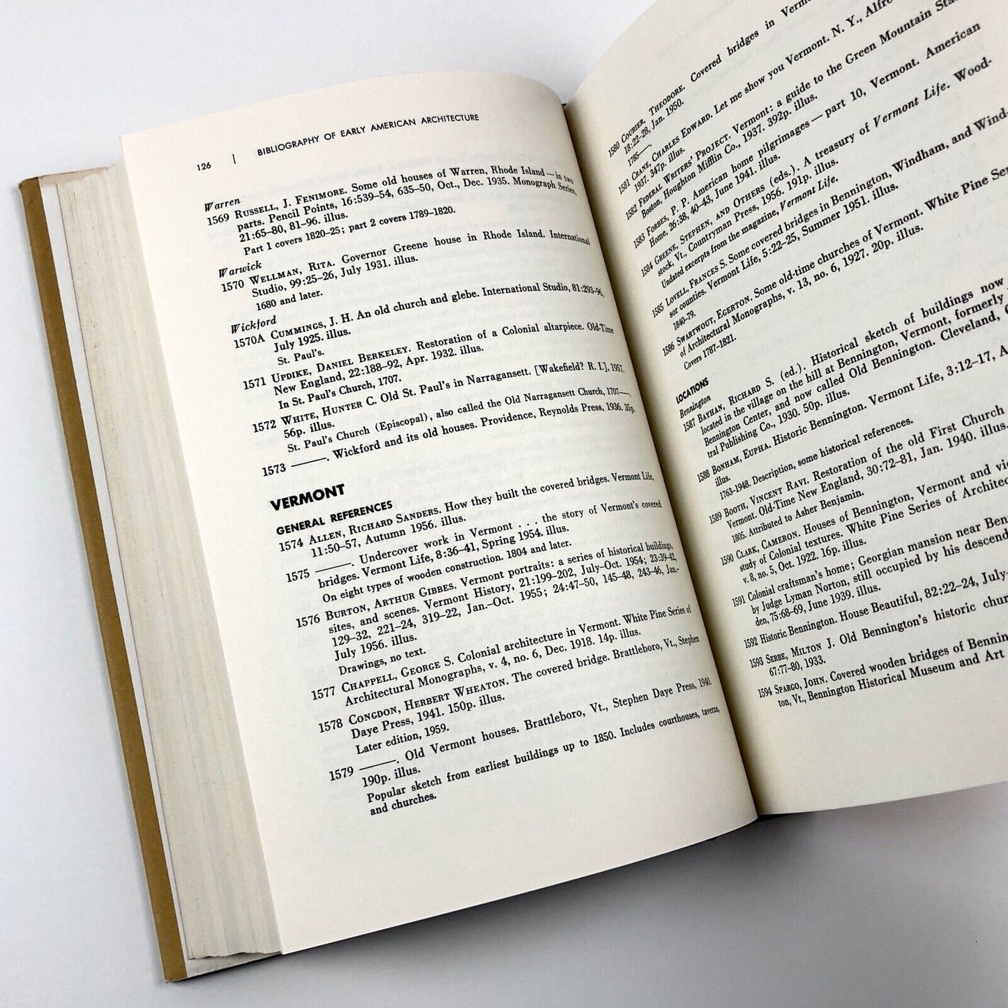 Bibliography of Early American Architecture by Frank J. Roos Jr | University of Illinois Press, 1968