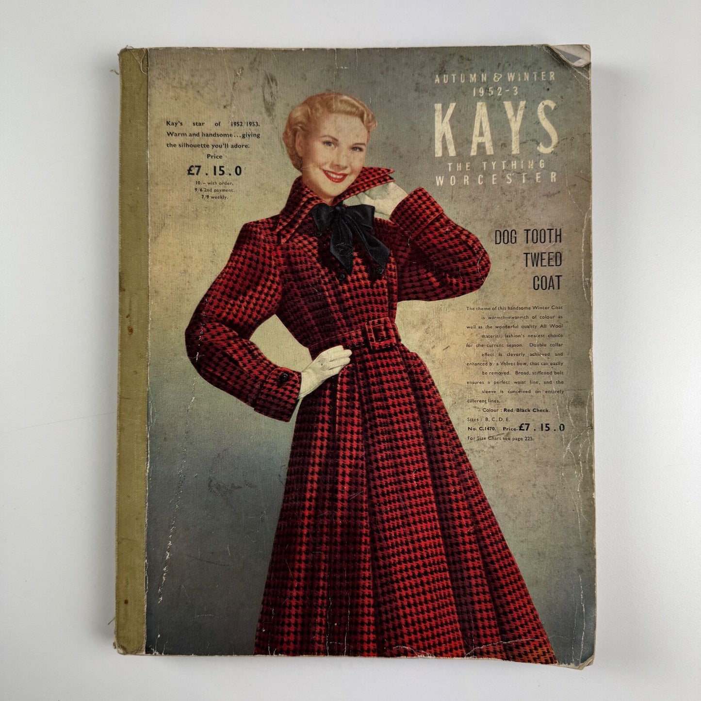 Kays catalogue Autumn and Winter 1952-3