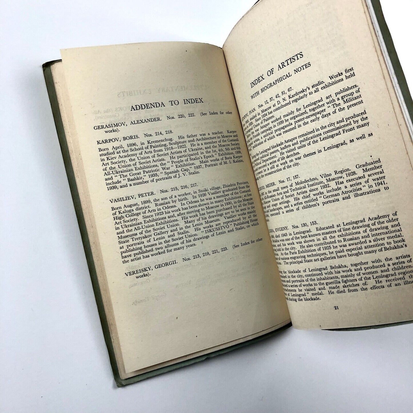 Exhibition of Soviet Graphic Art | Royal Academy of Arts catalogue, 1945