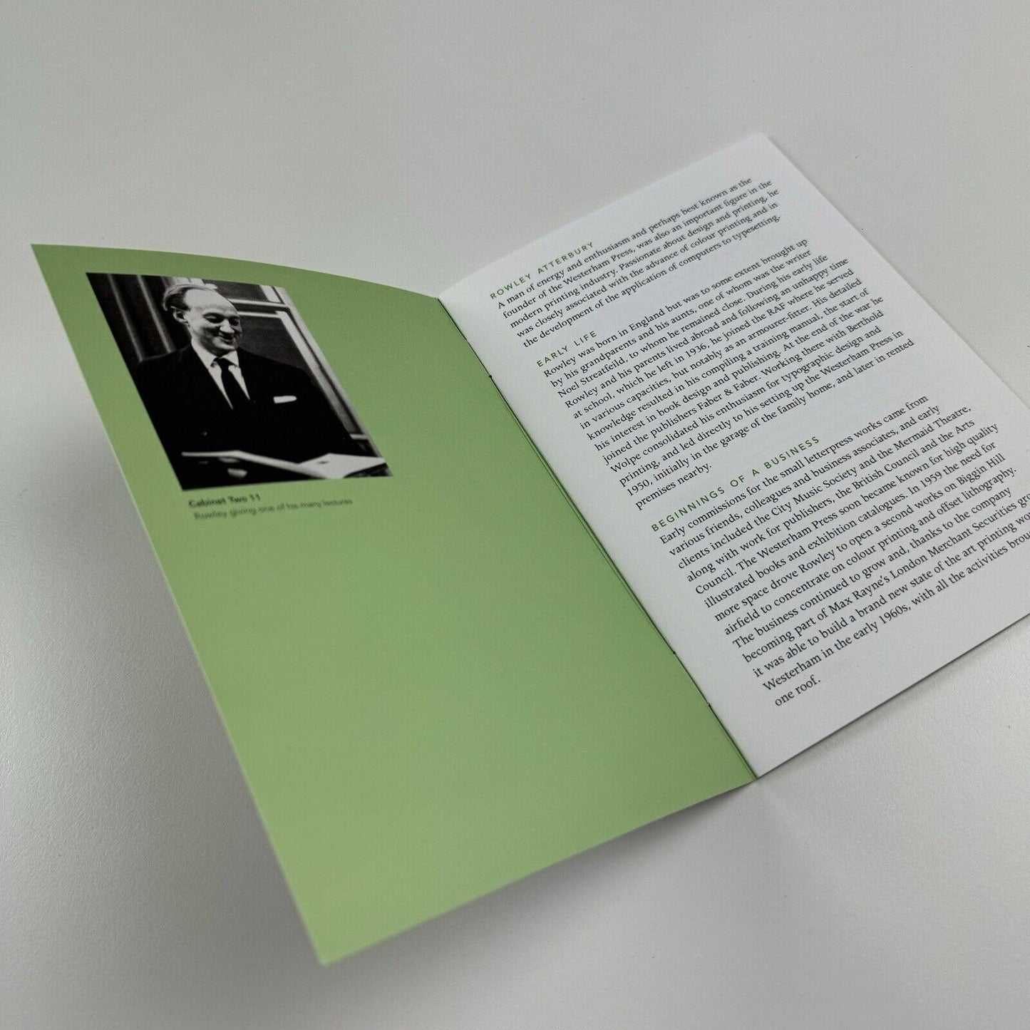 Rowley Atterbury and the Westerham Press 1920-2011 | University of Reading, 2011