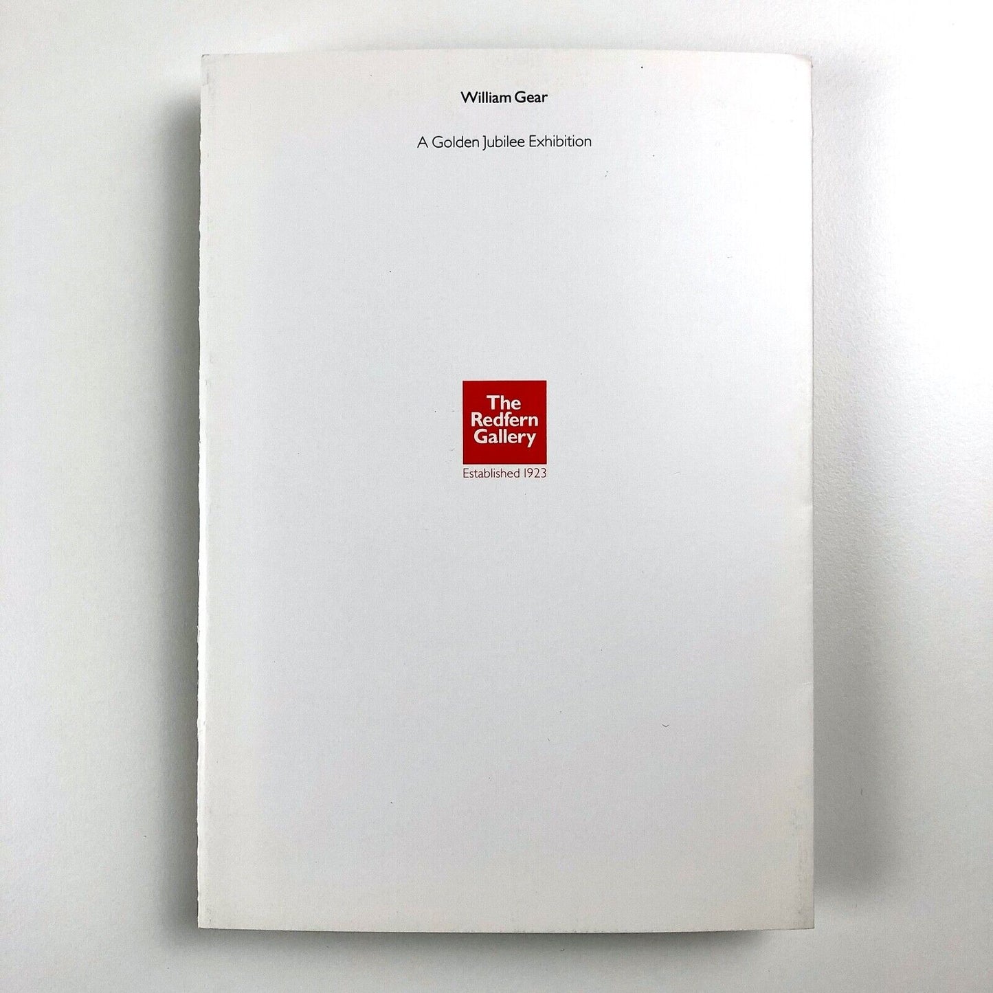William Gear. A Golden Jubilee Exhibition – folding card | The Redfern Gallery 1997