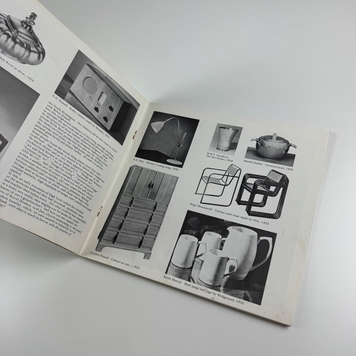 Homespun to Highspeed. A century of British design 1880 to 1980 exhibits list