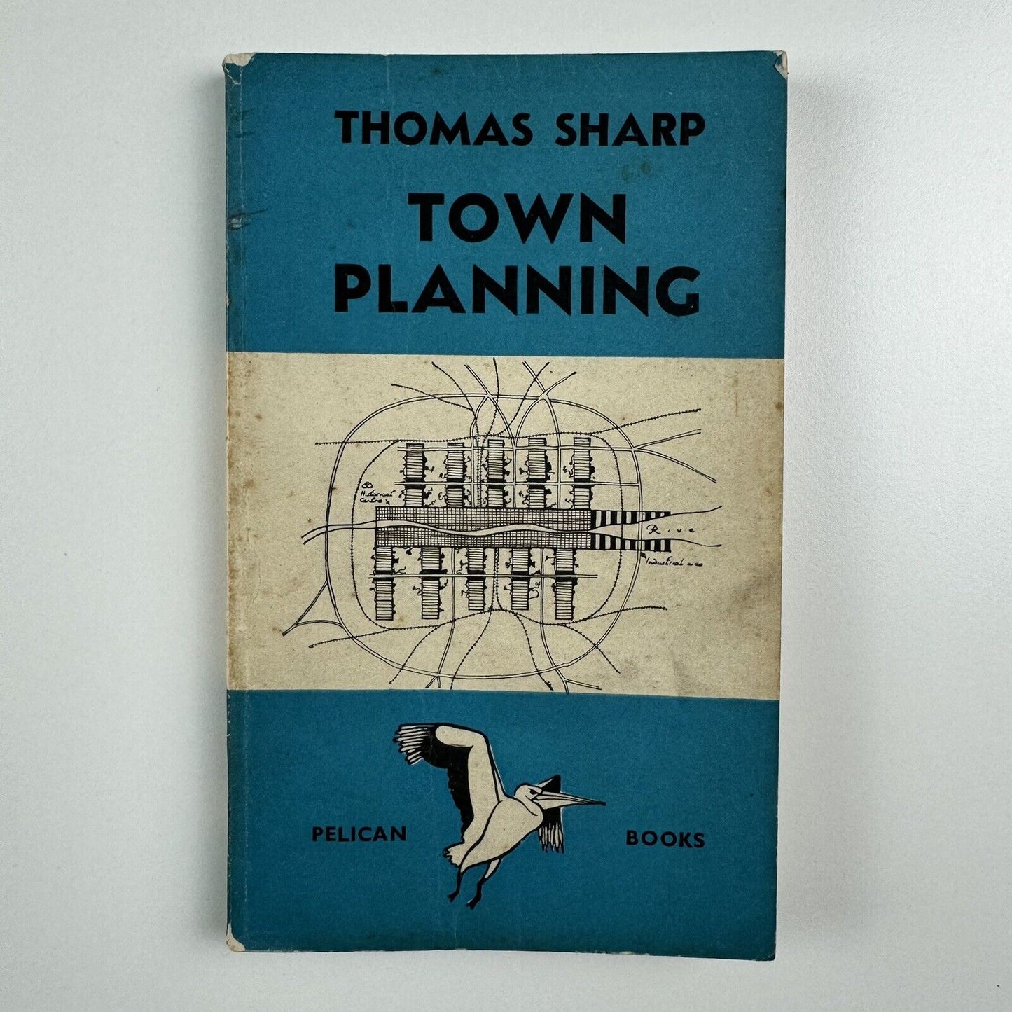 Town Planning by Thomas Sharp | Pelican Books, 1940 paperback