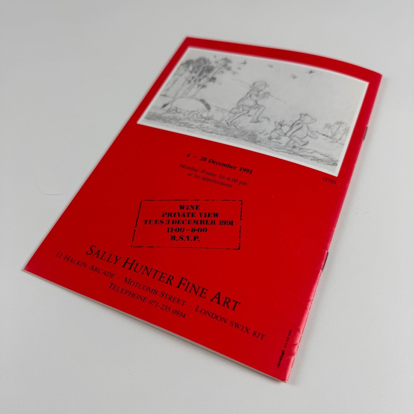 E.H. Shepard | Sally Hunter Fine Art, December 1991
