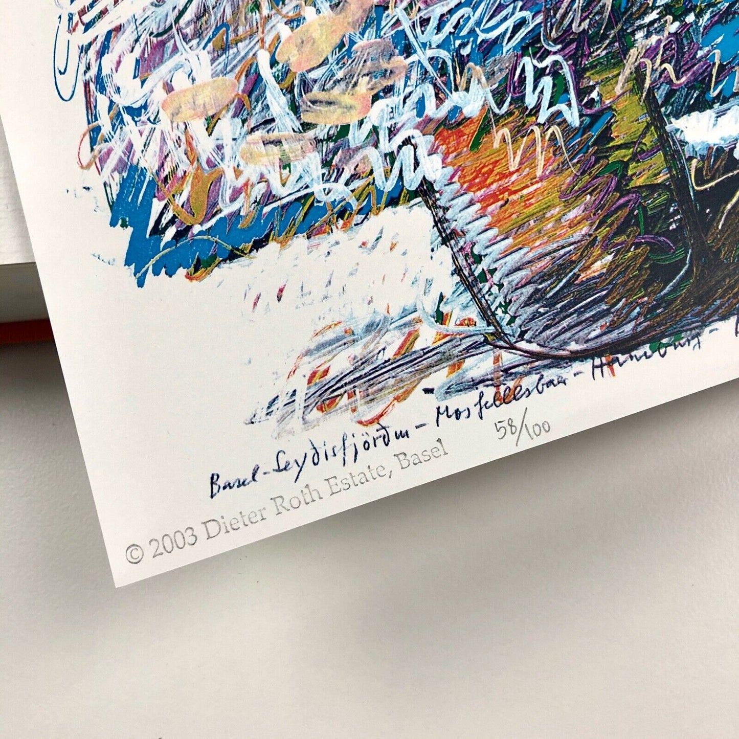 Dieter Roth – Graphic Works | Hansjorg Mayer 2003