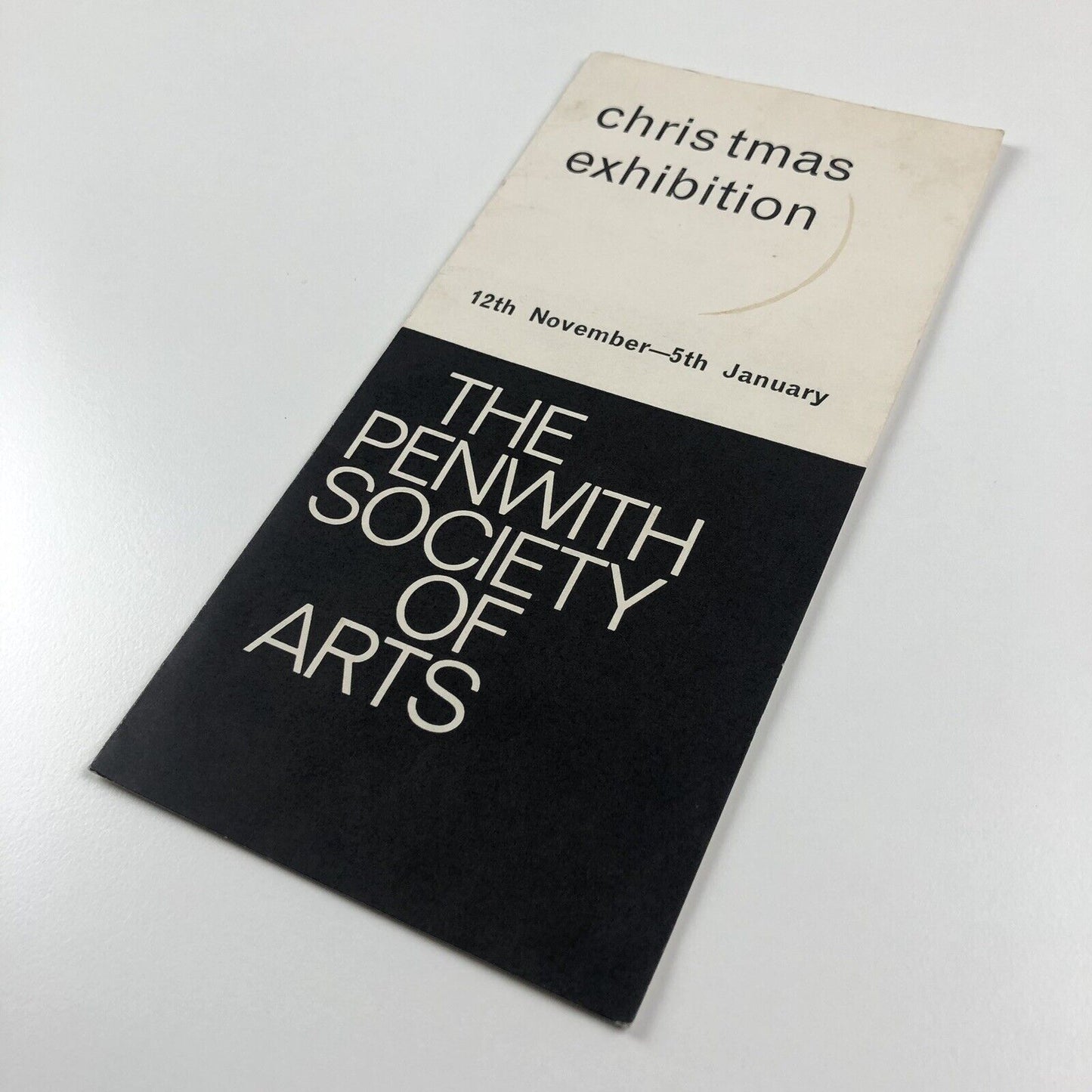 The Penwith Society of Arts | Christmas Exhibition folded card (year unknown)
