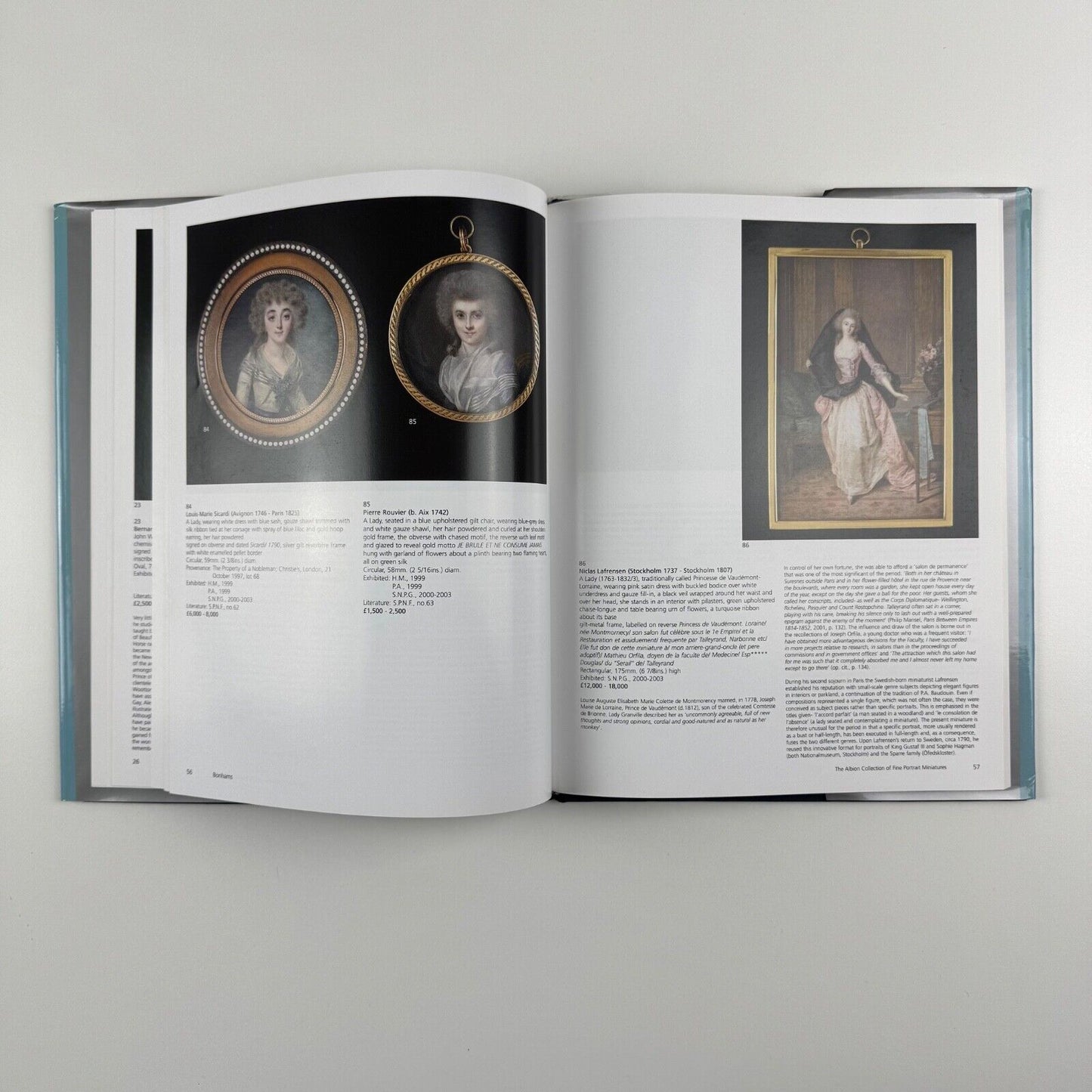 The Albion Collection of Portrait Miniatures | Sale catalogue Bonham’s New Bond Street, London, April 2004