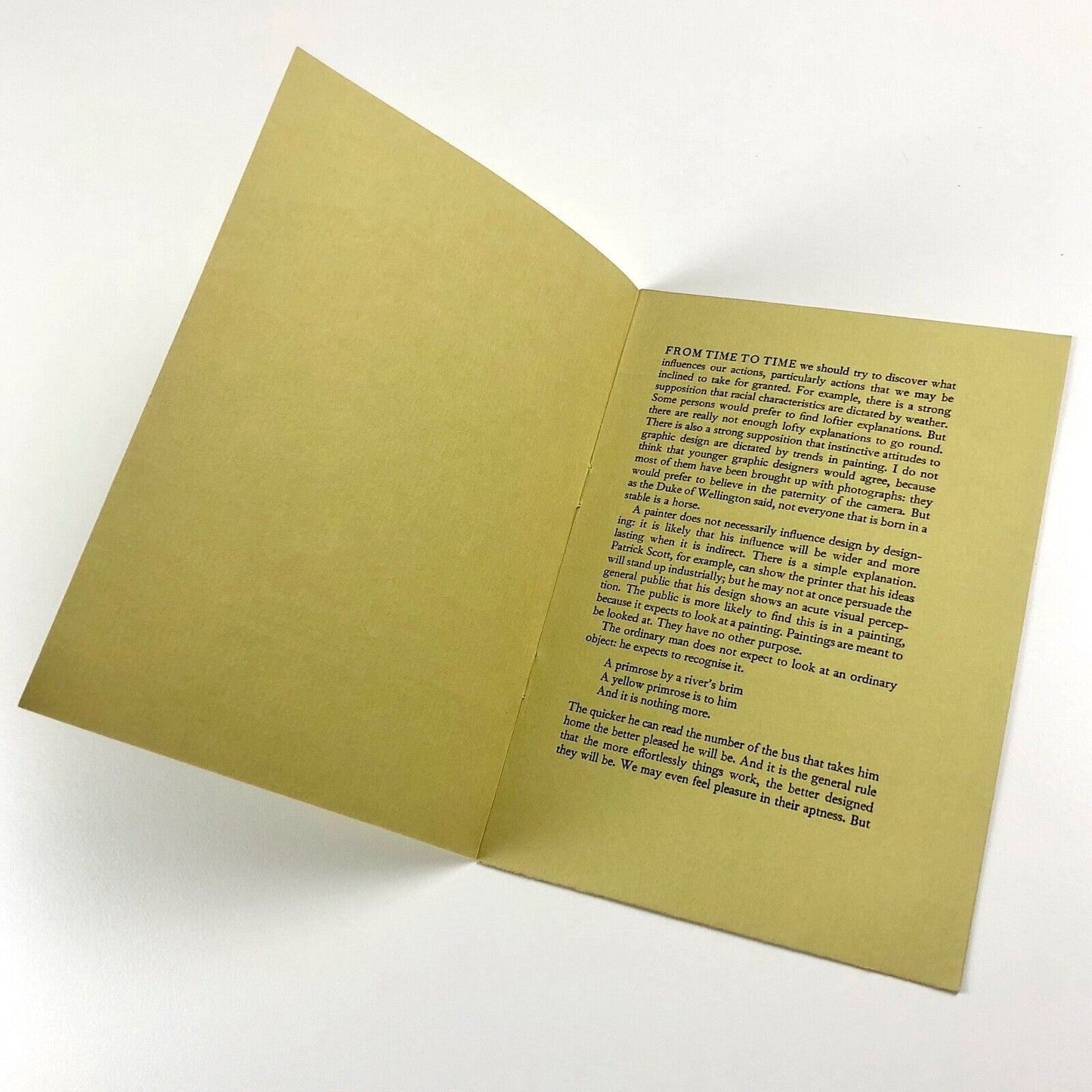 Influences on Design paper by Lynton Lamb | Hely Thom Ltd, Dublin, 1966
