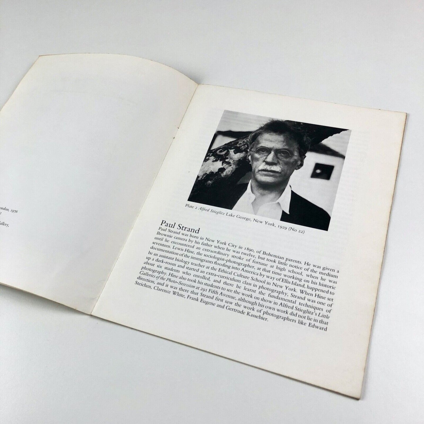 Paul Strand a retrospective exhibition of his photographs 1915-68 | National Portrait Gallery | Arts Council, 1976