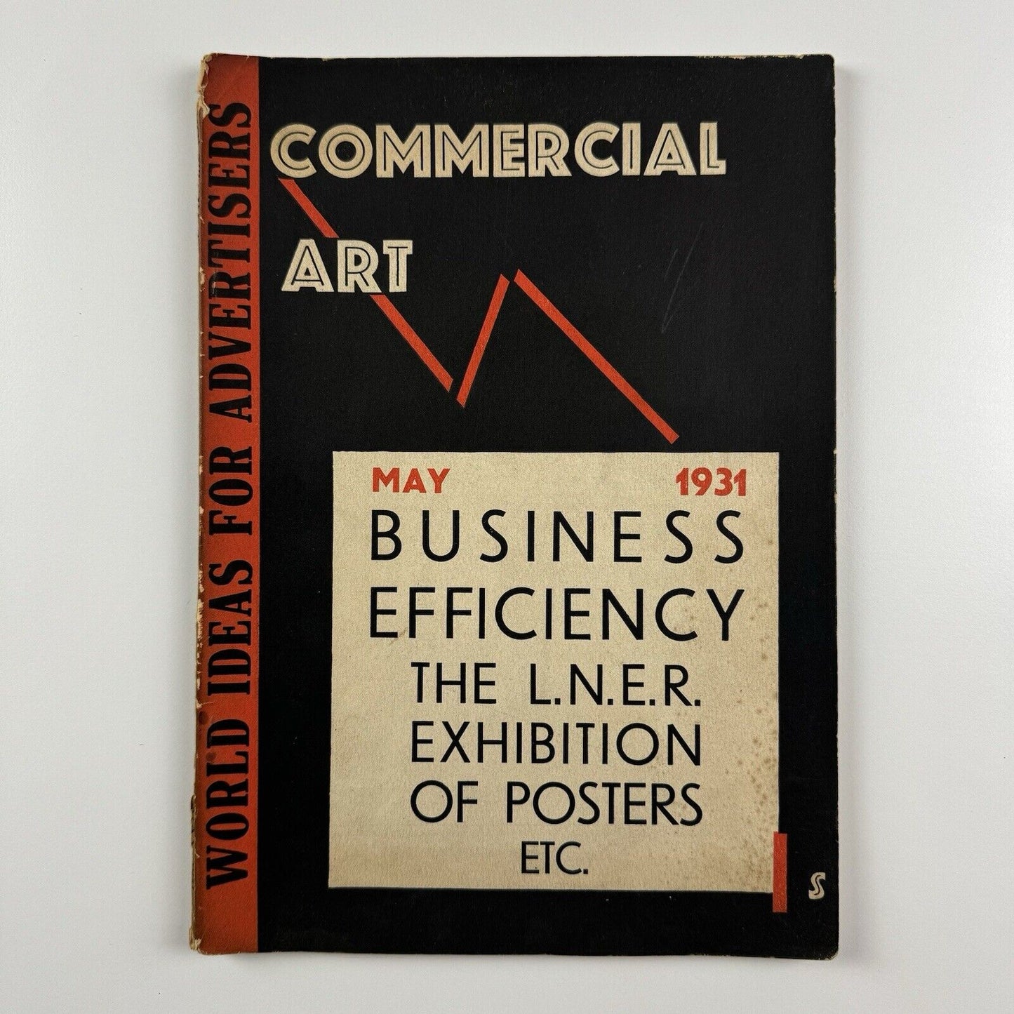 Commercial Art – The Advertisers Magazine | May 1931, Vol 10 No 59. | W.S. Crawford | LNER exhibition