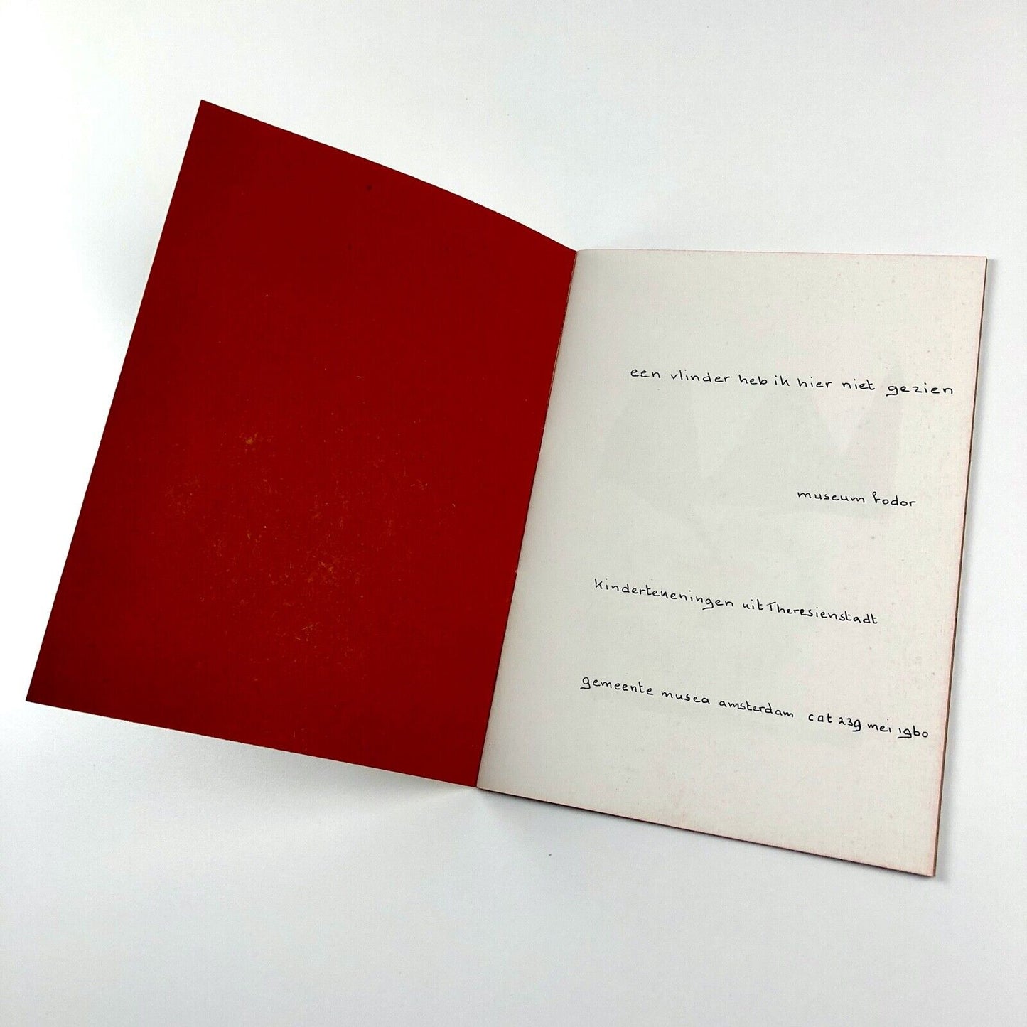 Een vlinder heb ik hier niet gezien | Museum Fodor catalogue | No. 239, 1960