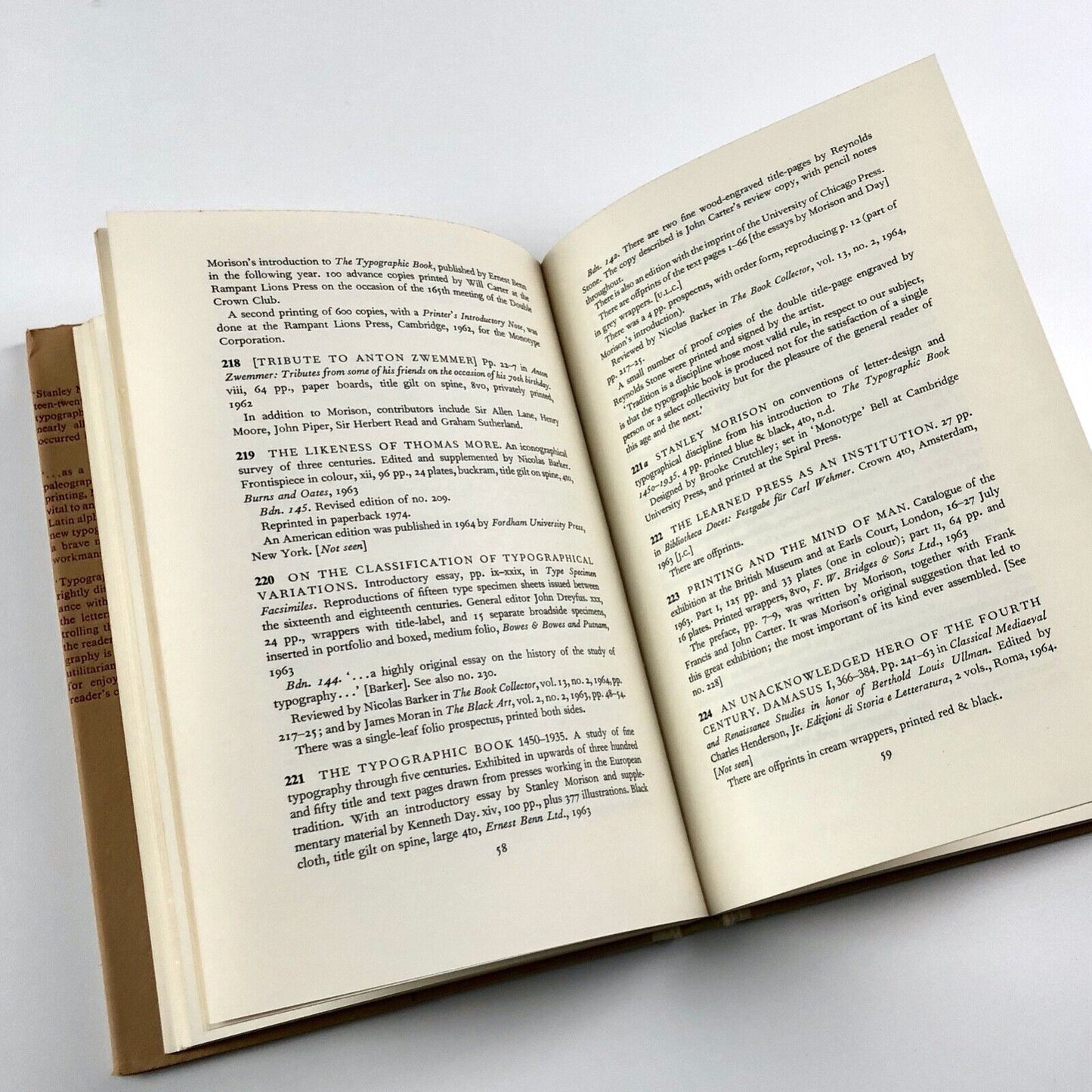 The Writings of Stanley Morison | Brooke Crutchley and John Dreyfus, 1976