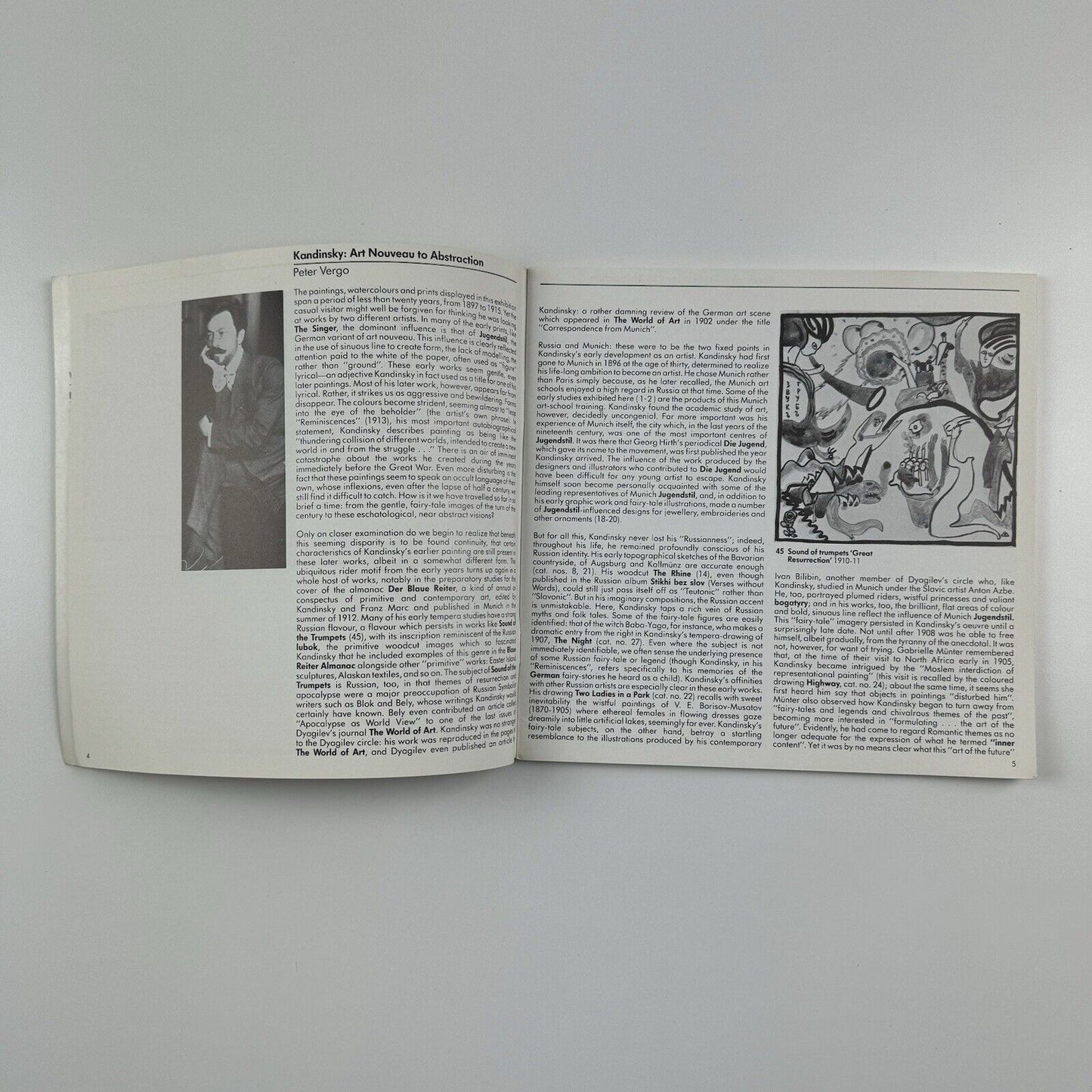 Kandinsky – The Munich Years 1900-14 | Edinburgh International Festival catalogue booklet, 1979
