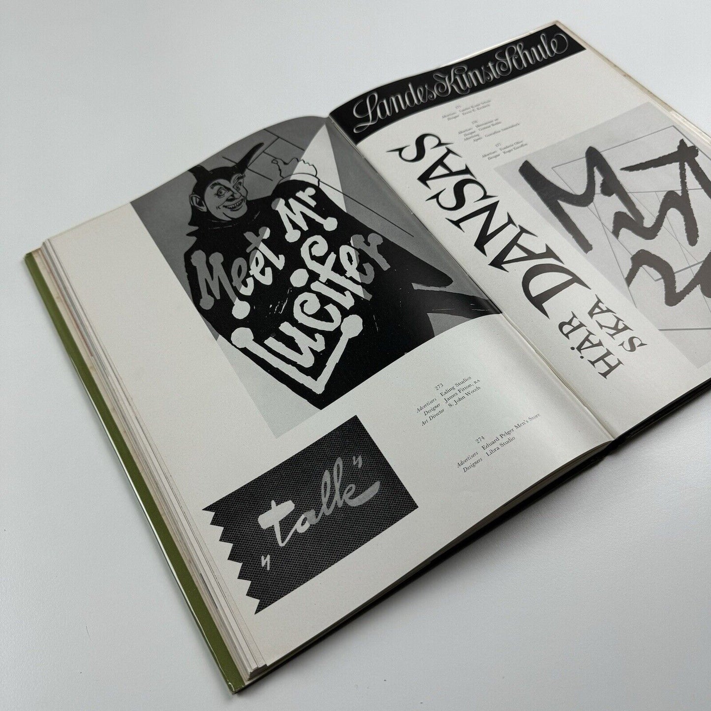 Lettering at Work by Frederick A. Horn | Studio Publication, 1955