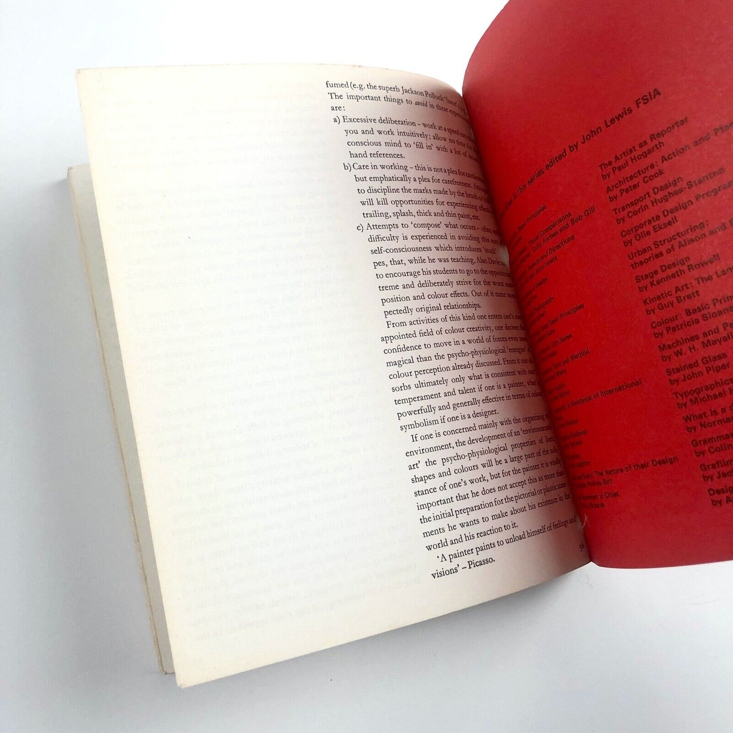 Basic Design: The Dynamics of Visual Form by M. de Sausmarez | Studio Vista/Van Nostrand Reinhold, 1970
