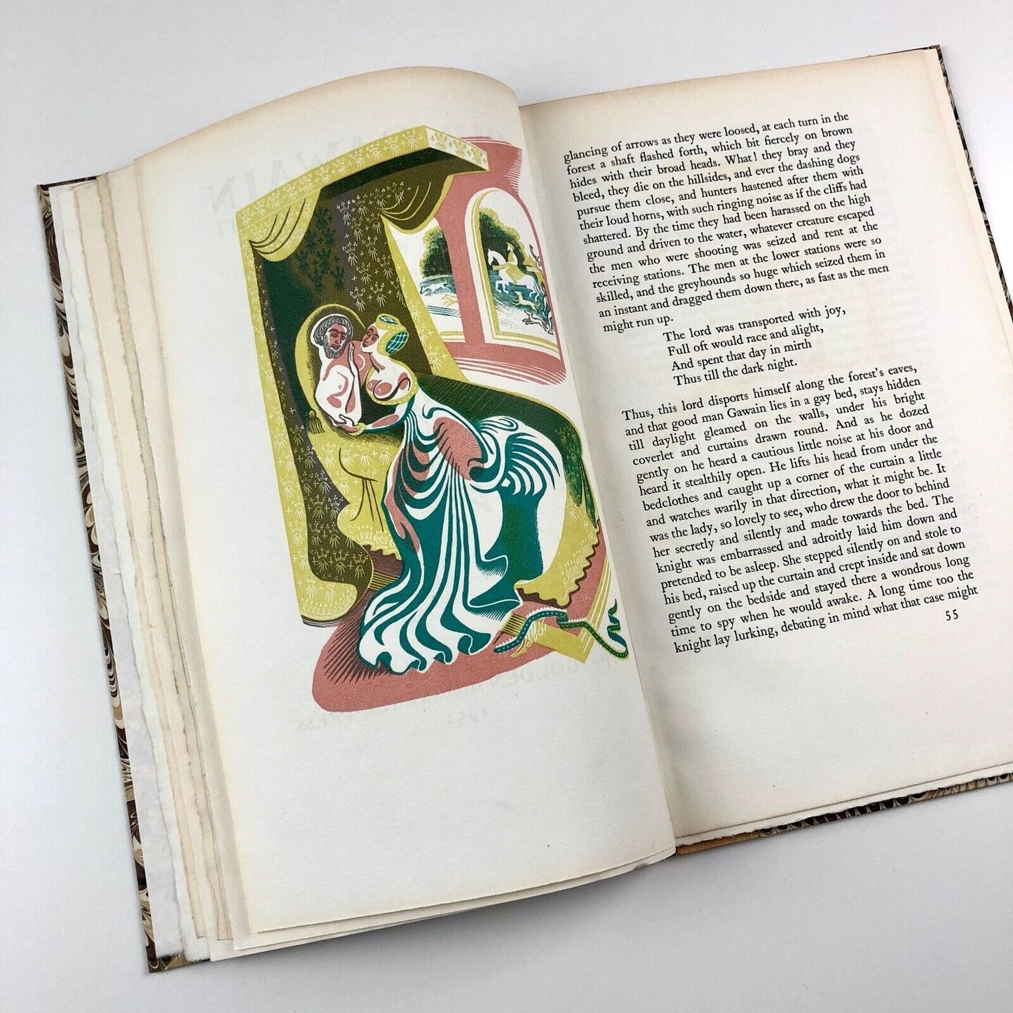 Bound volume of eight Golden Cockerel Press prospectus from 1937, 1951-1955