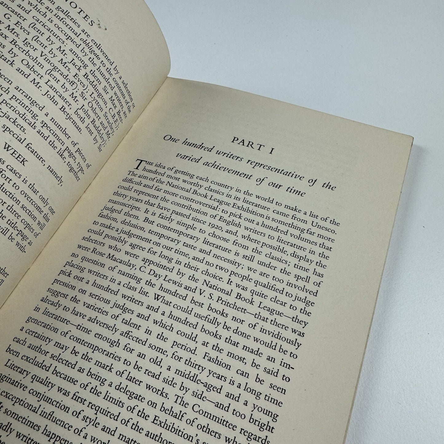 Modern Books & Writers | 1951 Exhibition at the National Book League