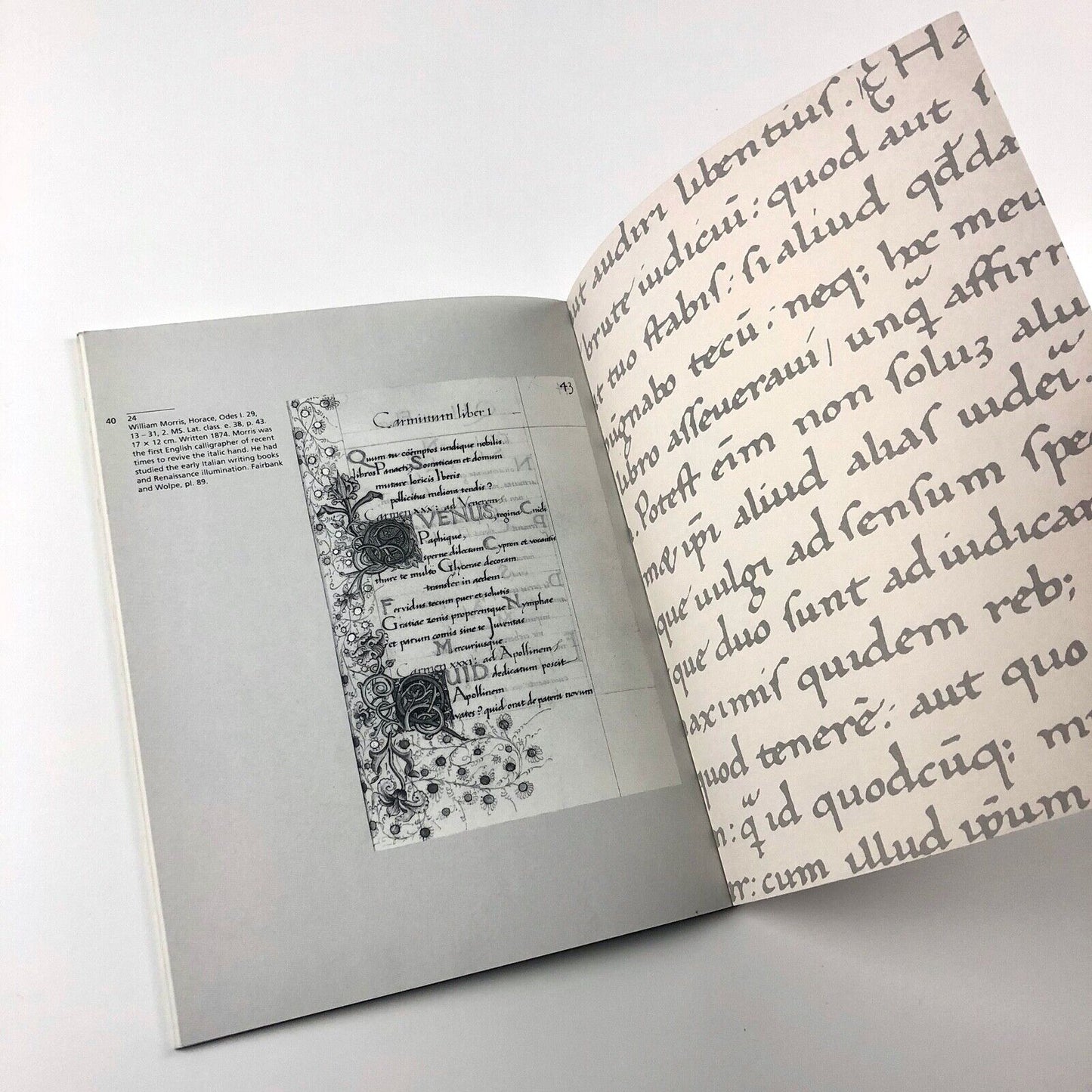 Humanistic script of the 15th & 16th Centuries | A.J. Fairbank & R.W. Hunt 1993