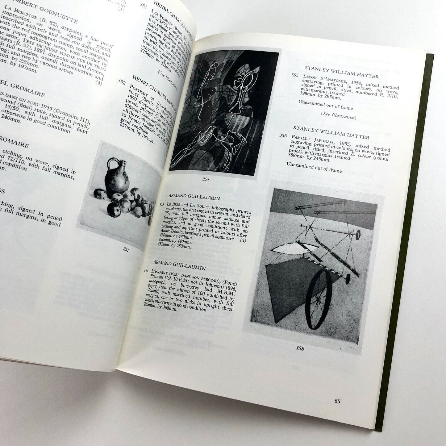 Sotheby's catalogue – Old Masters and Modern Prints | London, 15 October 1981