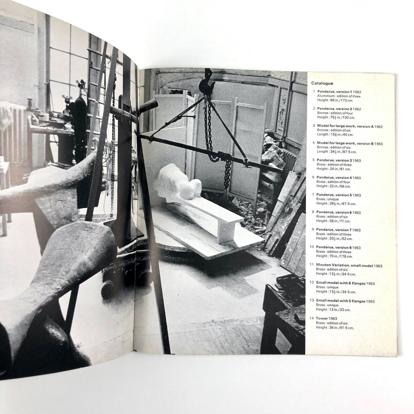Kenneth Armitage | Marlborough Fine Art, April 1965 | Gordon House design