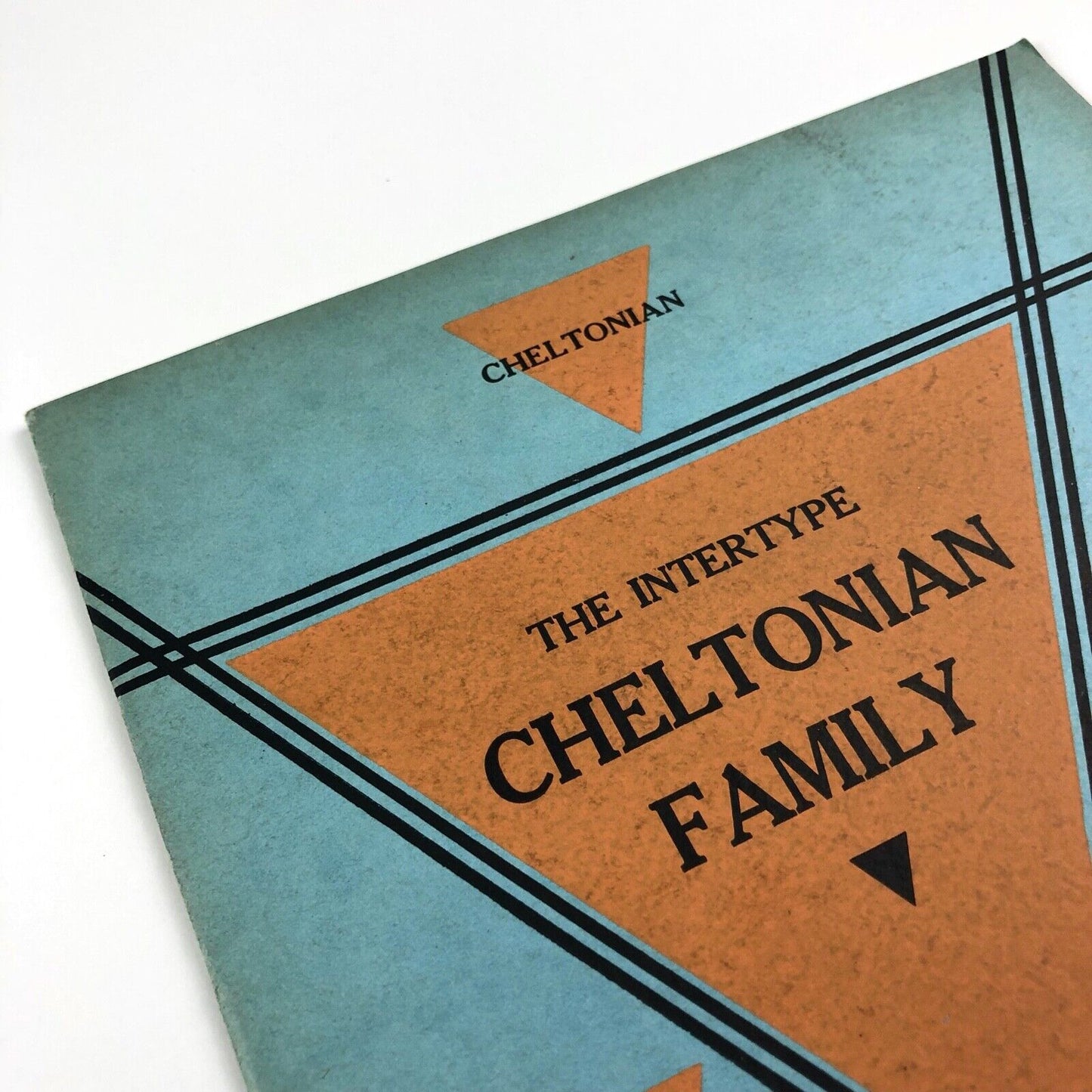 The Intertype Cheltonian Family | Advertising type face specimen booklet, 1930s?