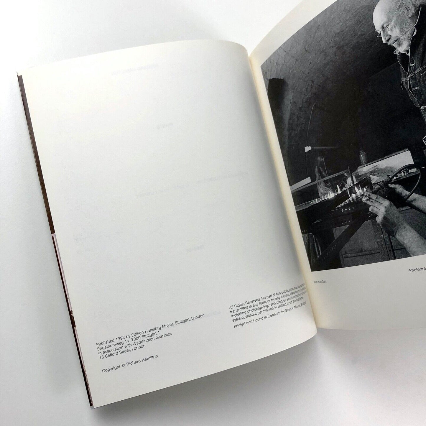 Richard Hamilton Prints 1984–91 | Edition Hansjörg Mayer, Waddington Graphics, 1992
