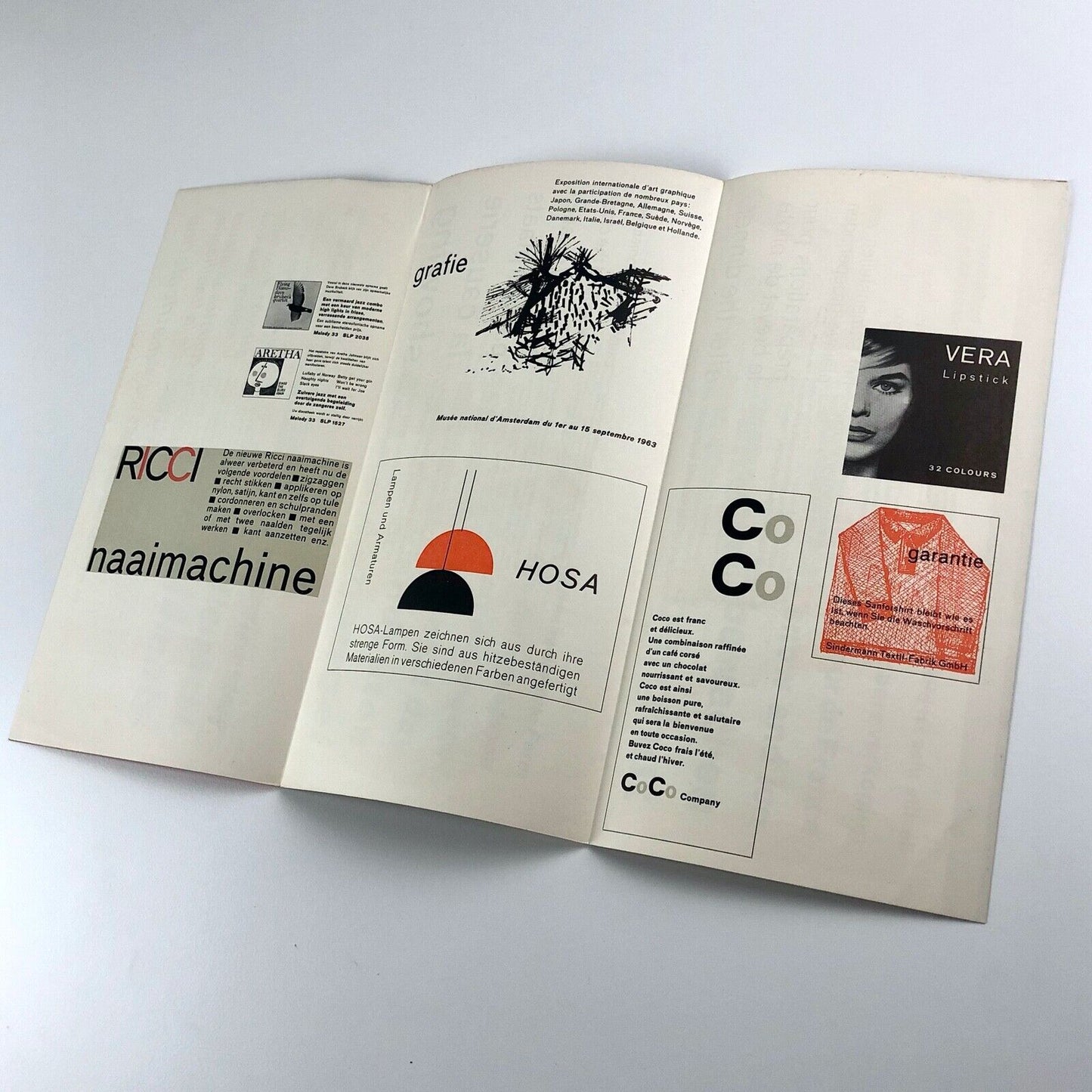 Mercator | Lettergieterij Amsterdam – type specimen leaflet