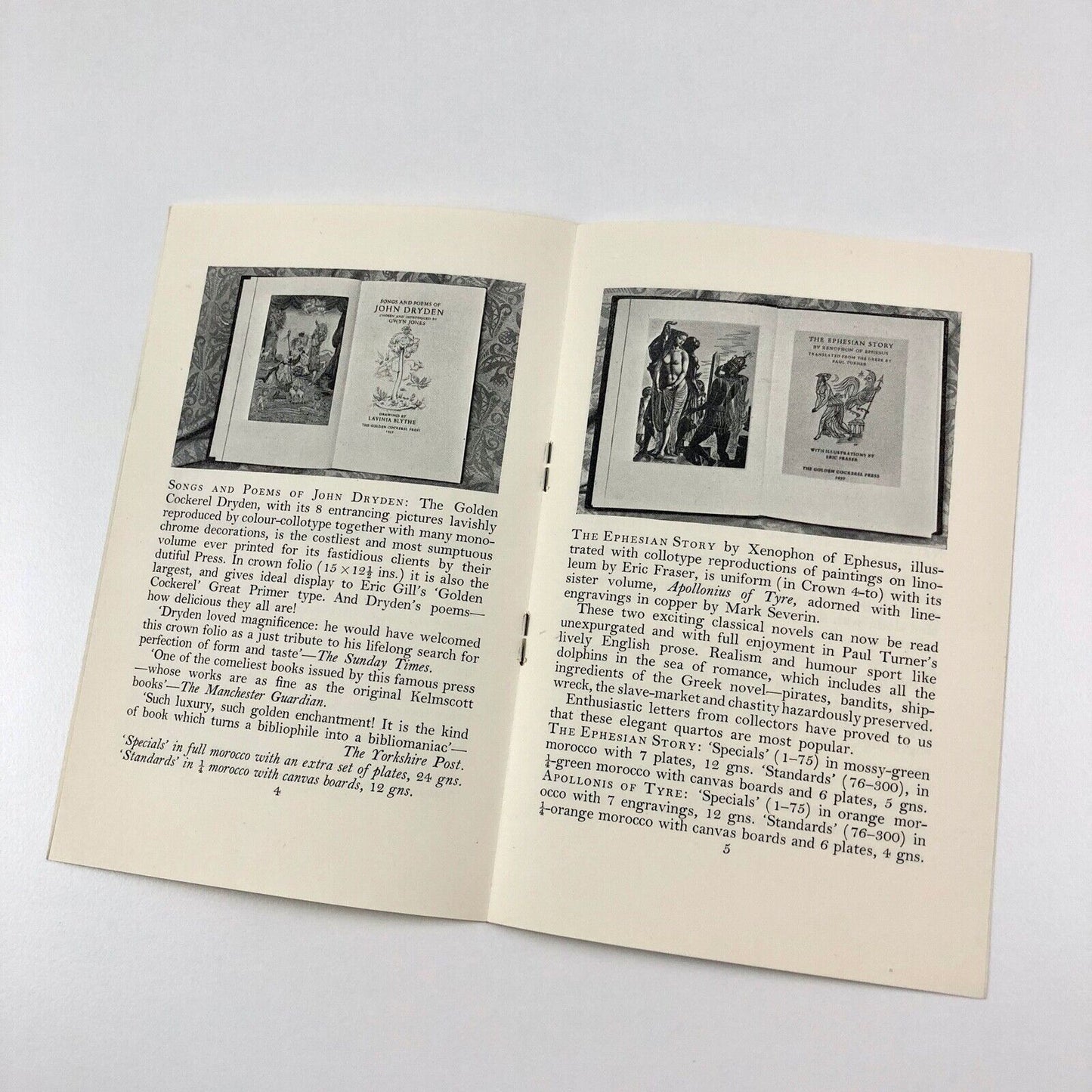 The Golden Cockerel | British Private Press Books | A Special Selection for Connoisseurs, 1958