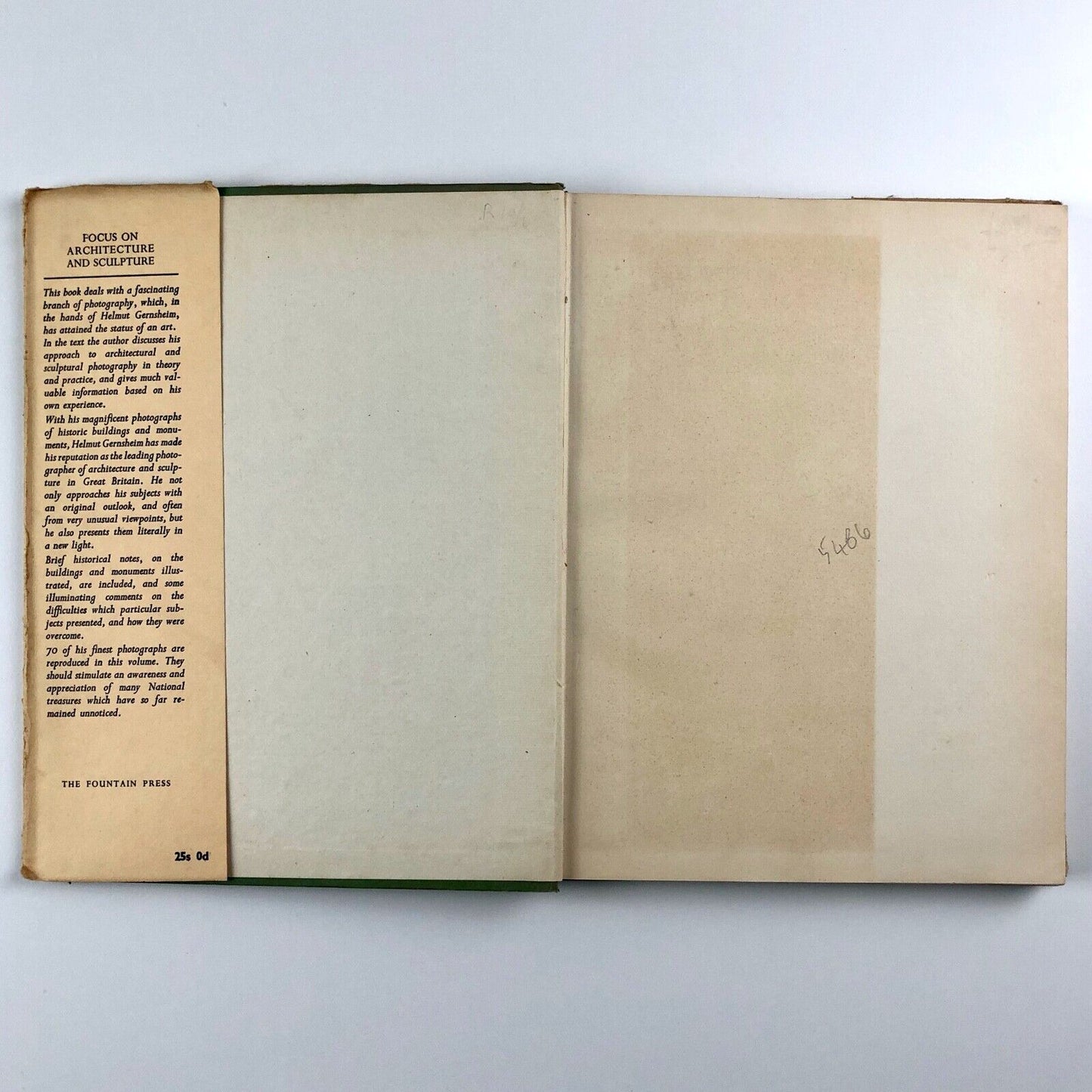 Focus on Architecture and Sculpture | Helmut Gernsheim | The Fountain Press 1949