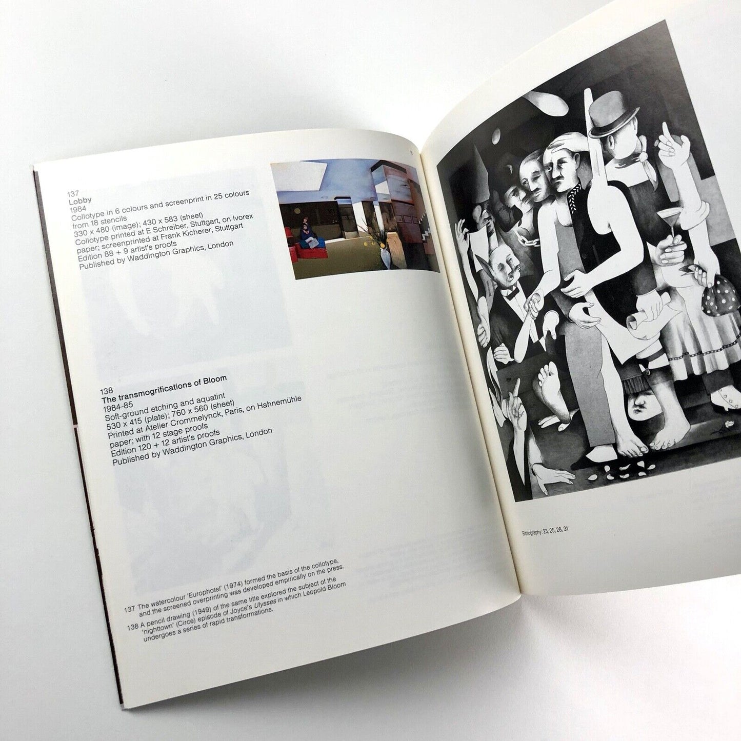 Richard Hamilton Prints 1984–91 | Edition Hansjörg Mayer, Waddington Graphics, 1992