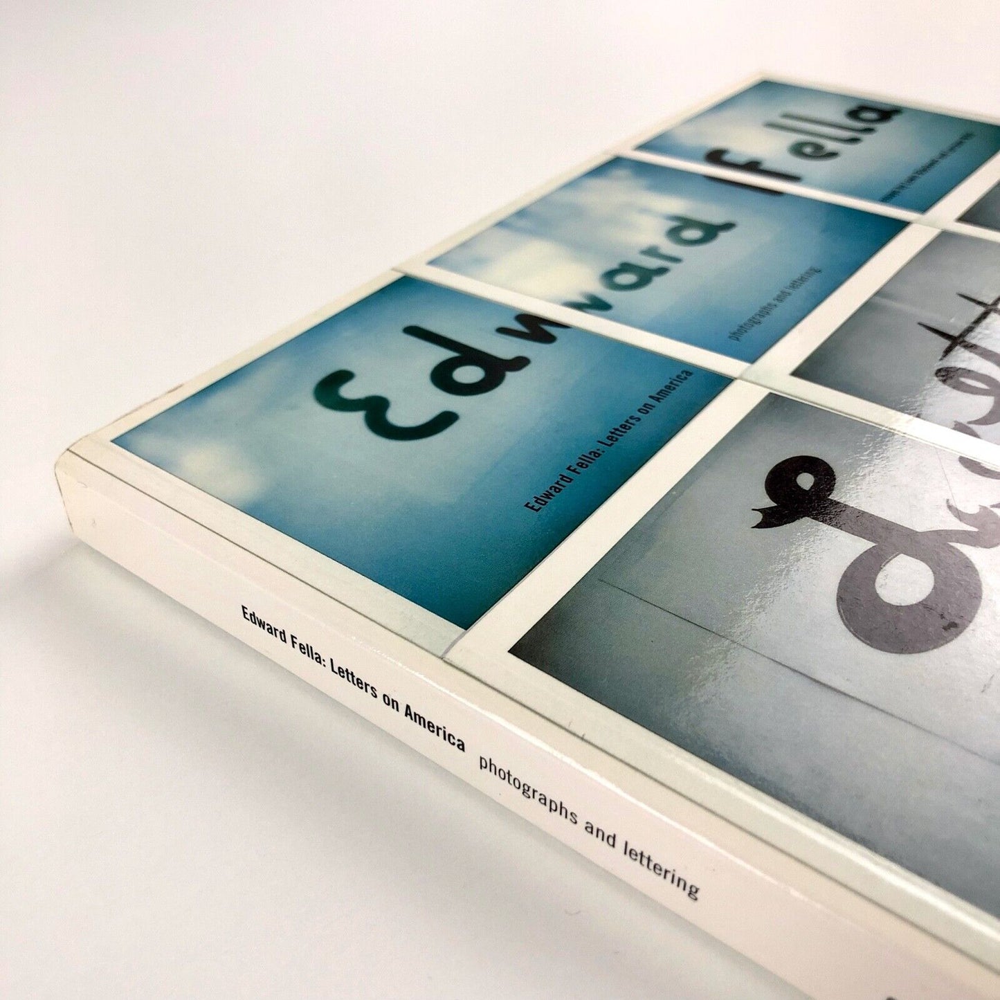 Edward Fella: Letters on America. Photographs and lettering | Laurence King, 2000