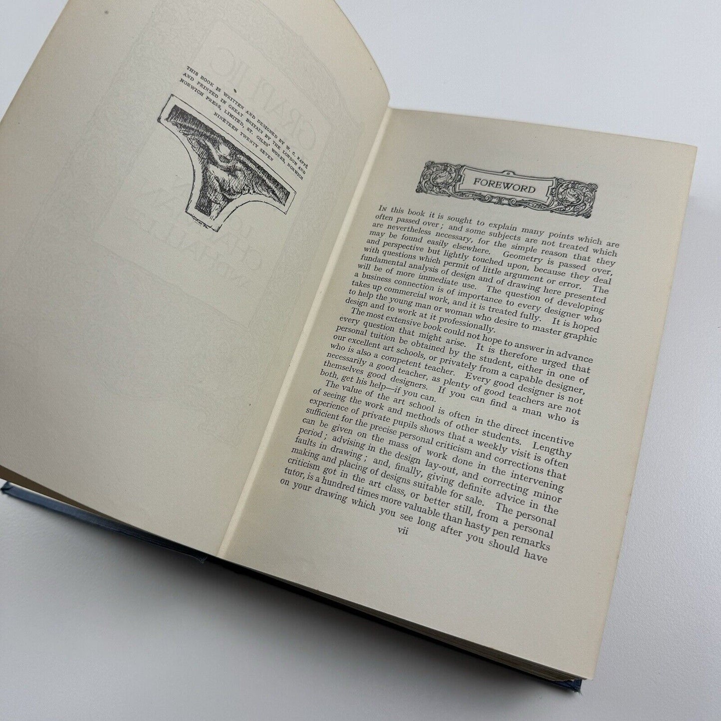Graphic Design by W.G. Graffé | Chapman and Hall Ltd, London, 1927